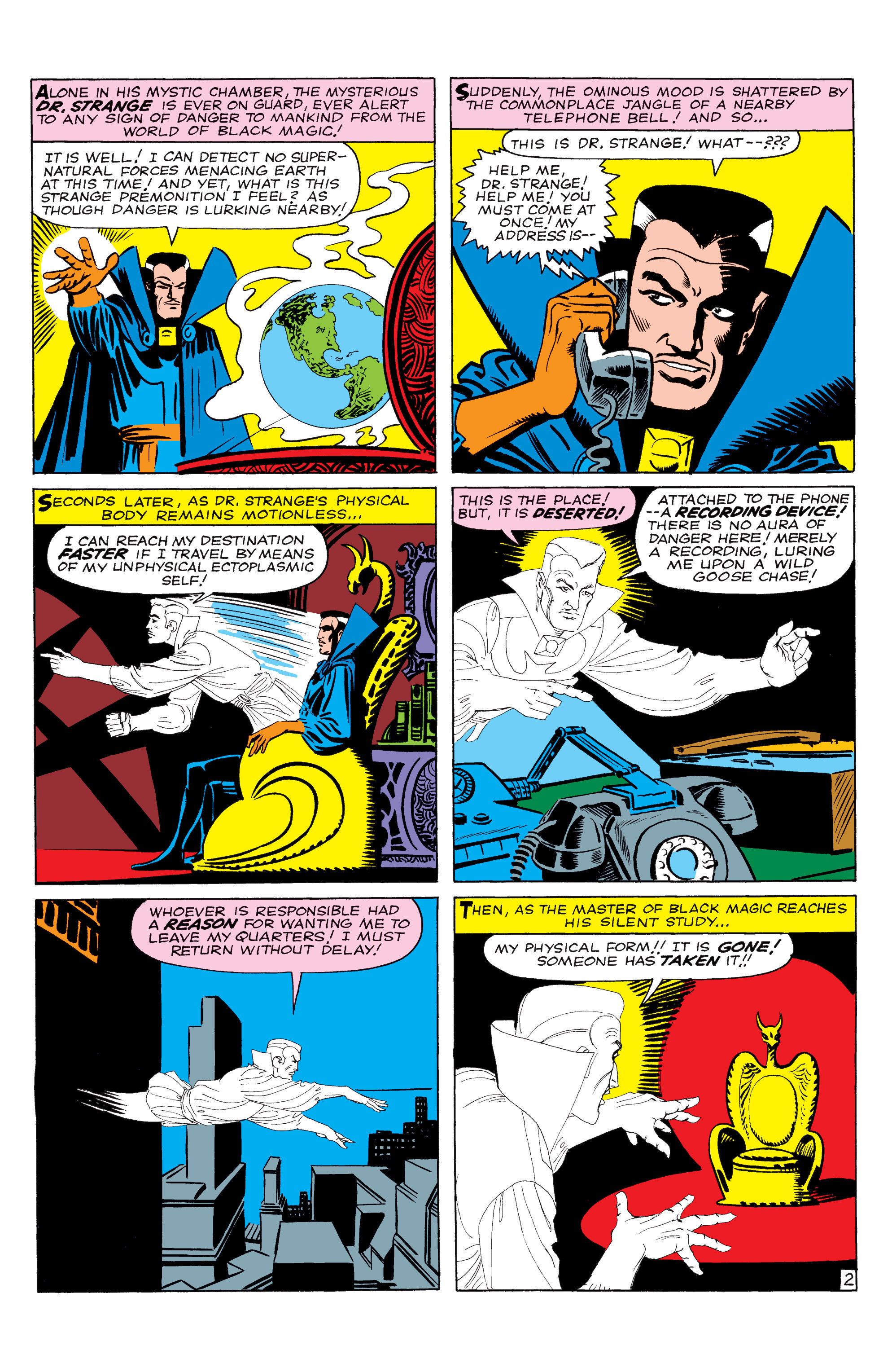 Read online Marvel Masterworks: Doctor Strange comic -  Issue # TPB 1 - 81