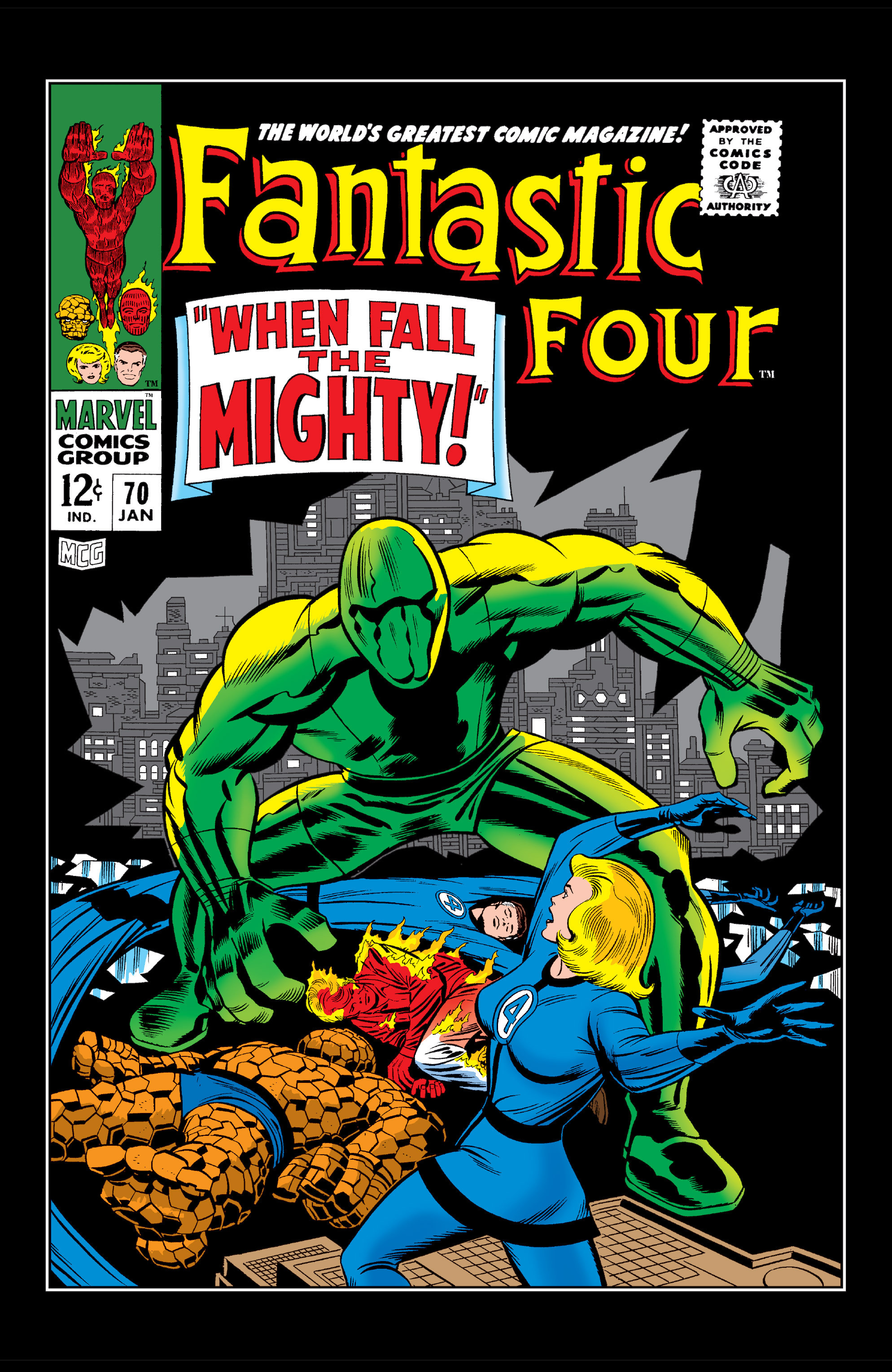 Read online Marvel Masterworks: The Fantastic Four comic -  Issue # TPB 7 (Part 3) - 49