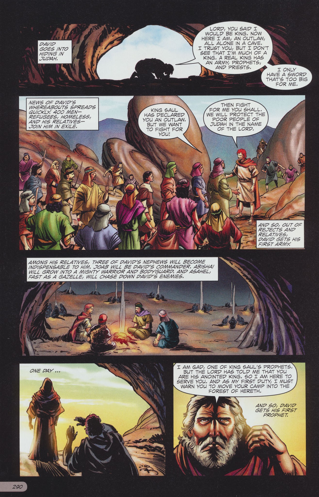 Read online The Action Bible comic -  Issue # TPB 1 - 294