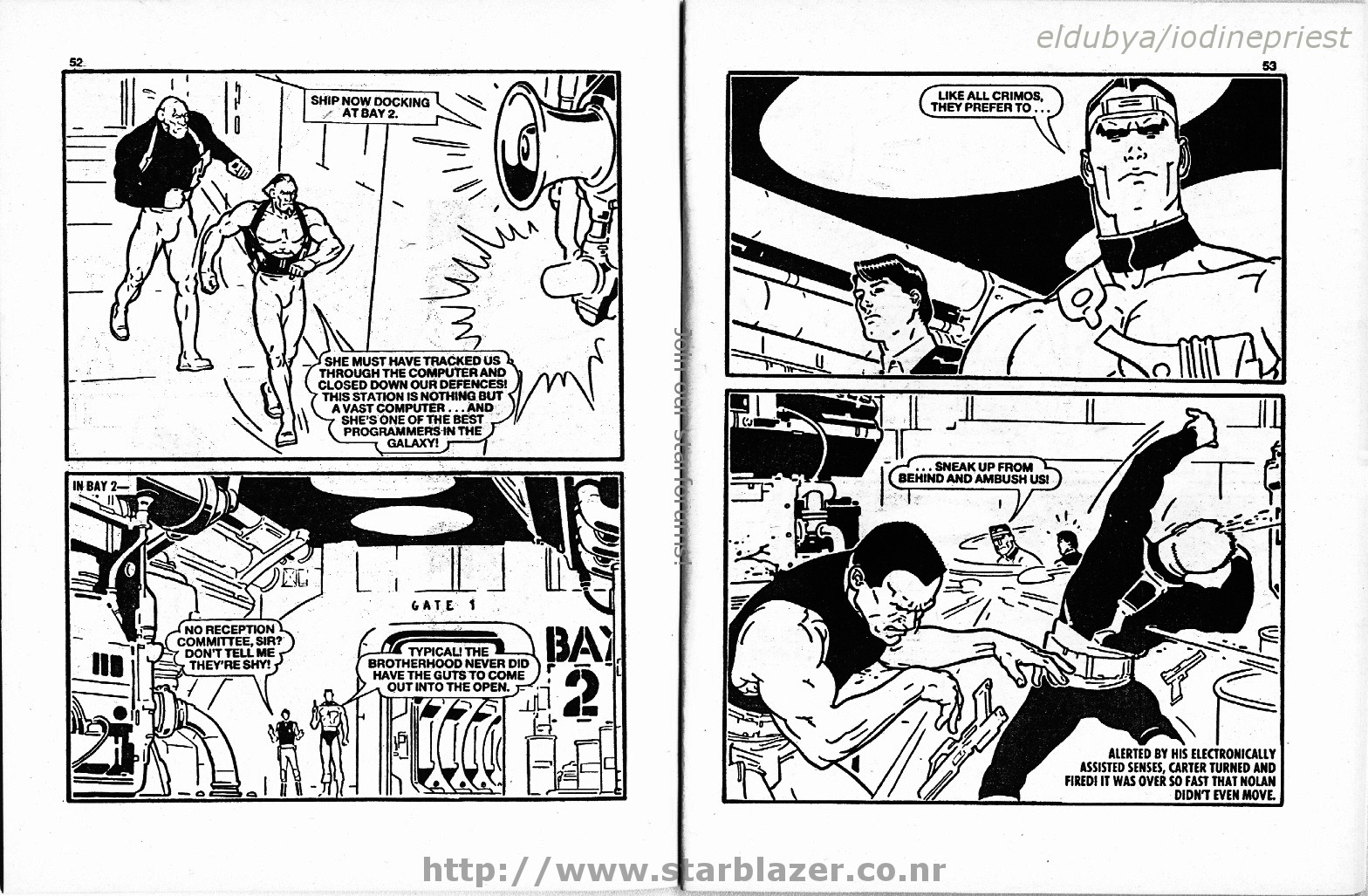 Read online Starblazer comic -  Issue #265 - 28