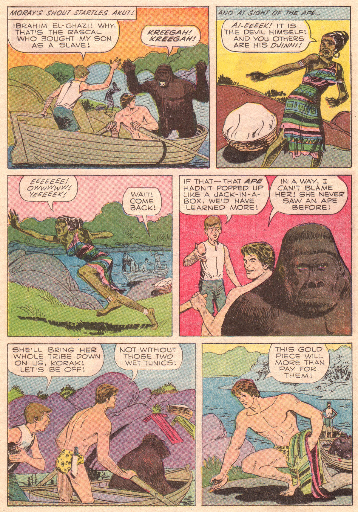 Read online Korak, Son of Tarzan (1964) comic -  Issue #35 - 13