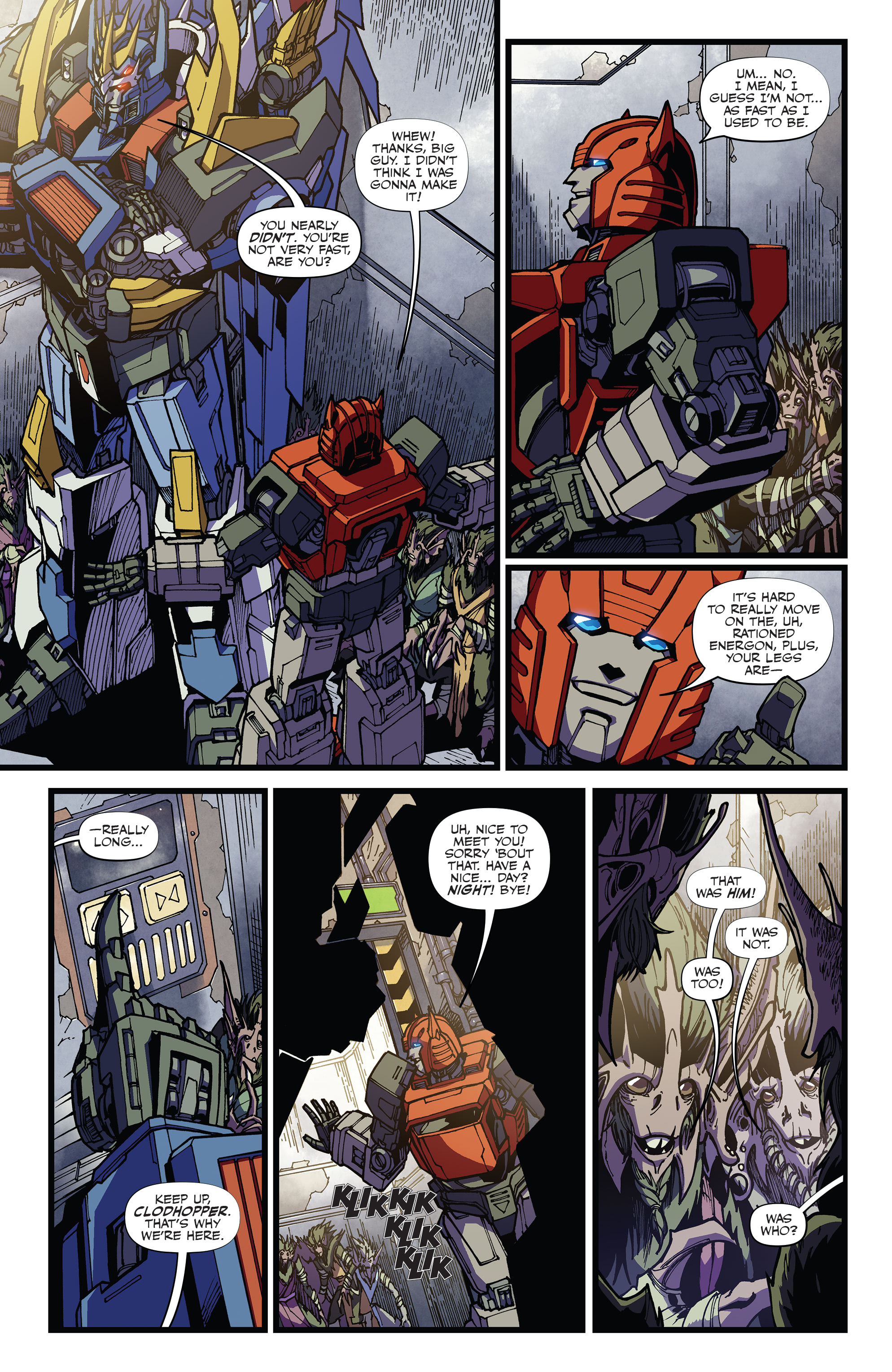 Read online Transformers: Galaxies comic -  Issue #5 - 4