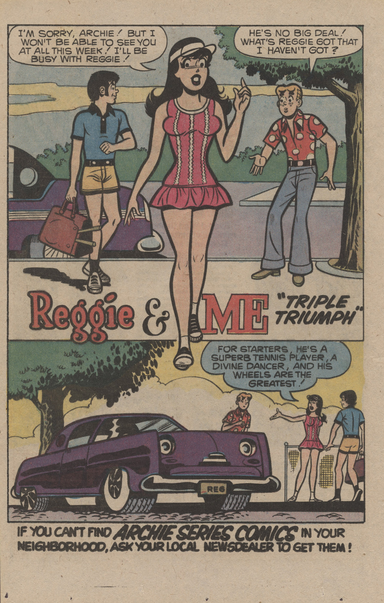 Read online Reggie and Me (1966) comic -  Issue #108 - 20