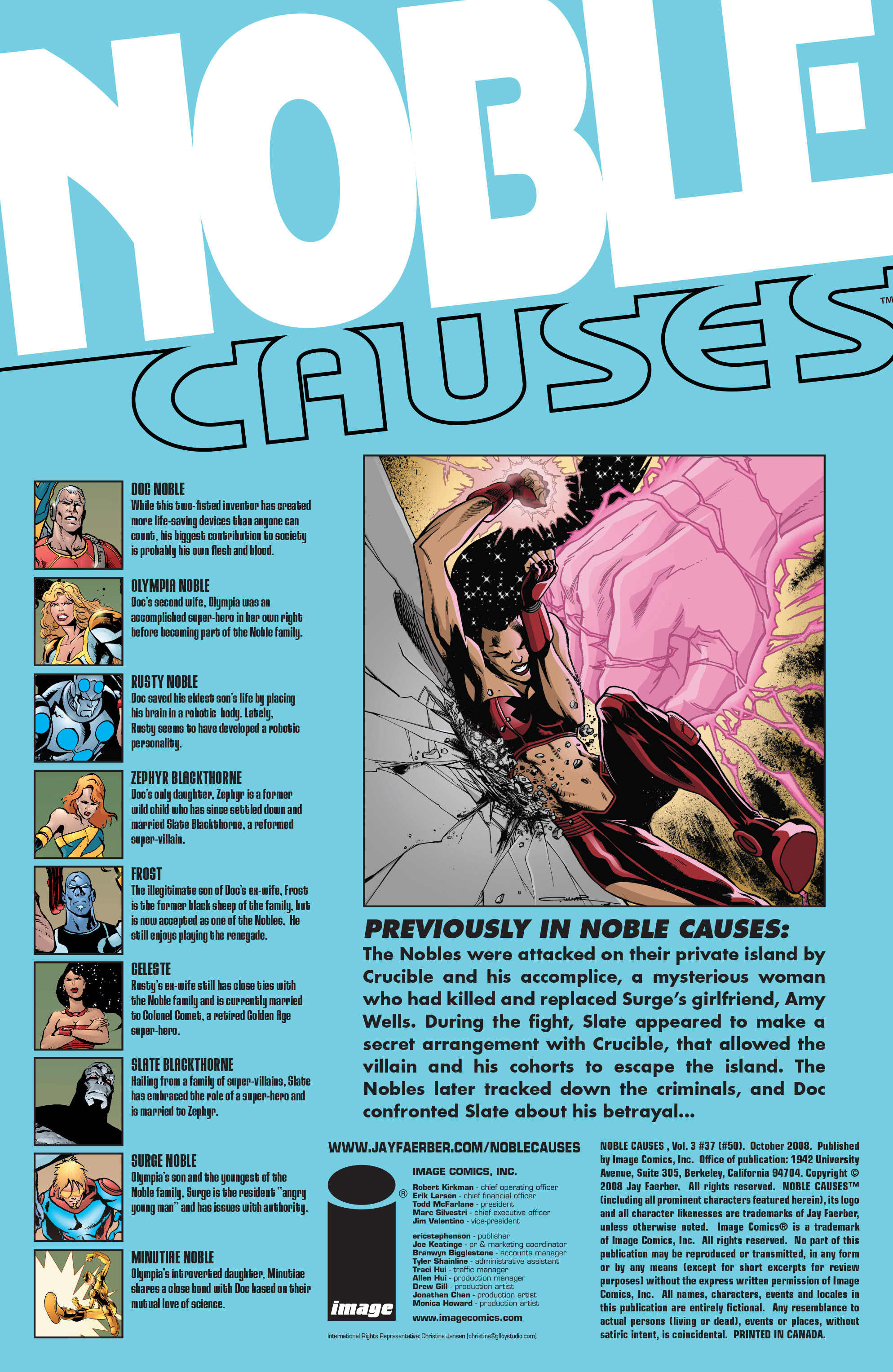 Read online Noble Causes (2004) comic -  Issue #37 - 2