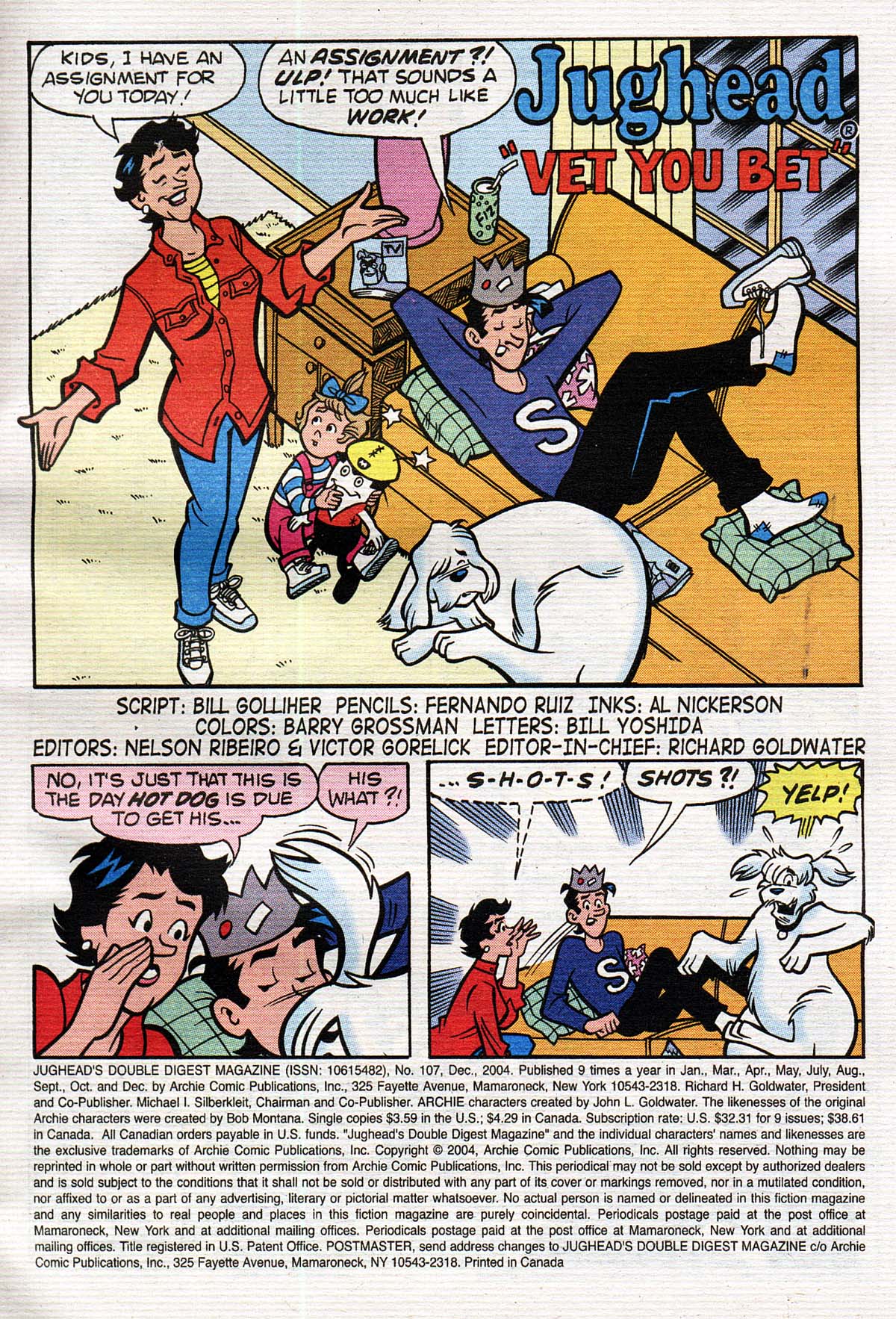 Read online Jughead's Double Digest Magazine comic -  Issue #107 - 3