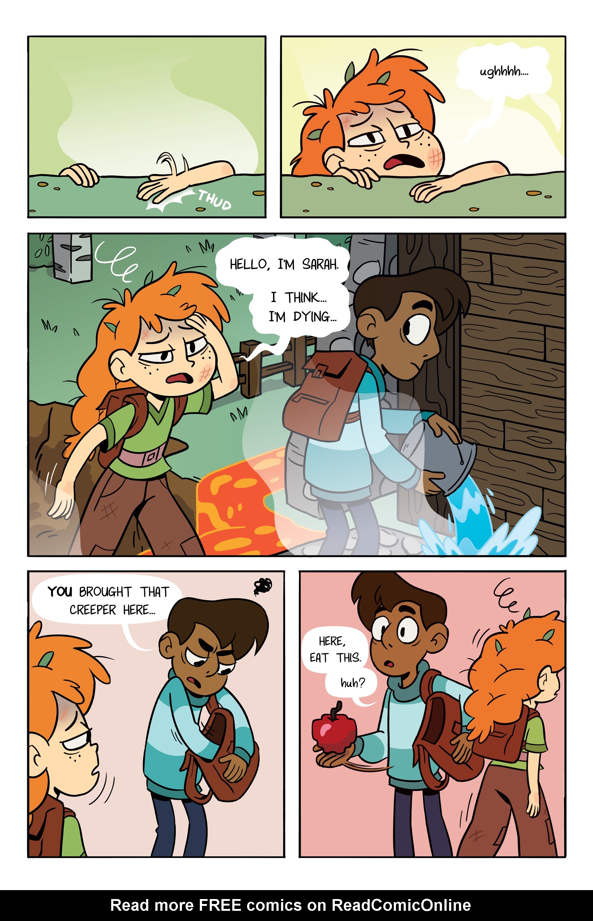 Read online Minecraft: Open World – Into the Nether comic -  Issue # TPB - 9
