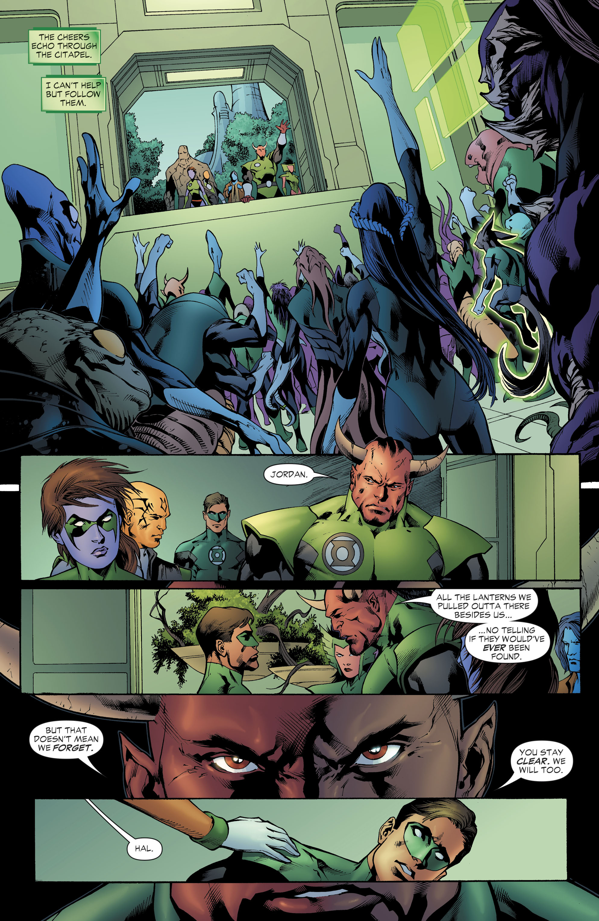 Read online Green Lantern by Geoff Johns comic -  Issue # TPB 2 (Part 3) - 28