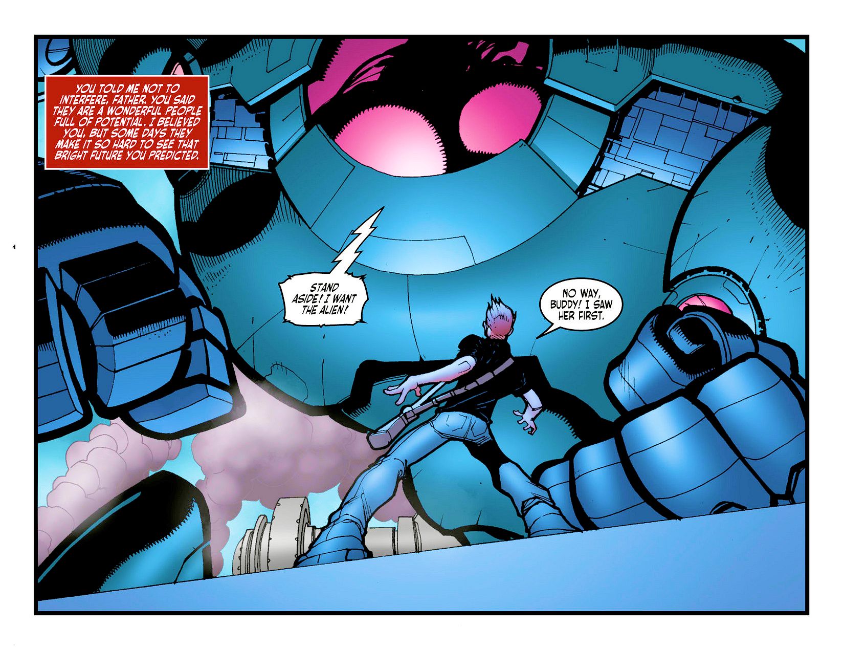 Read online Ame-Comi: Power Girl comic -  Issue #1 - 21