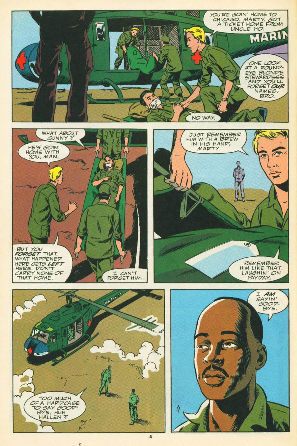 Read online The 'Nam comic -  Issue #58 - 5