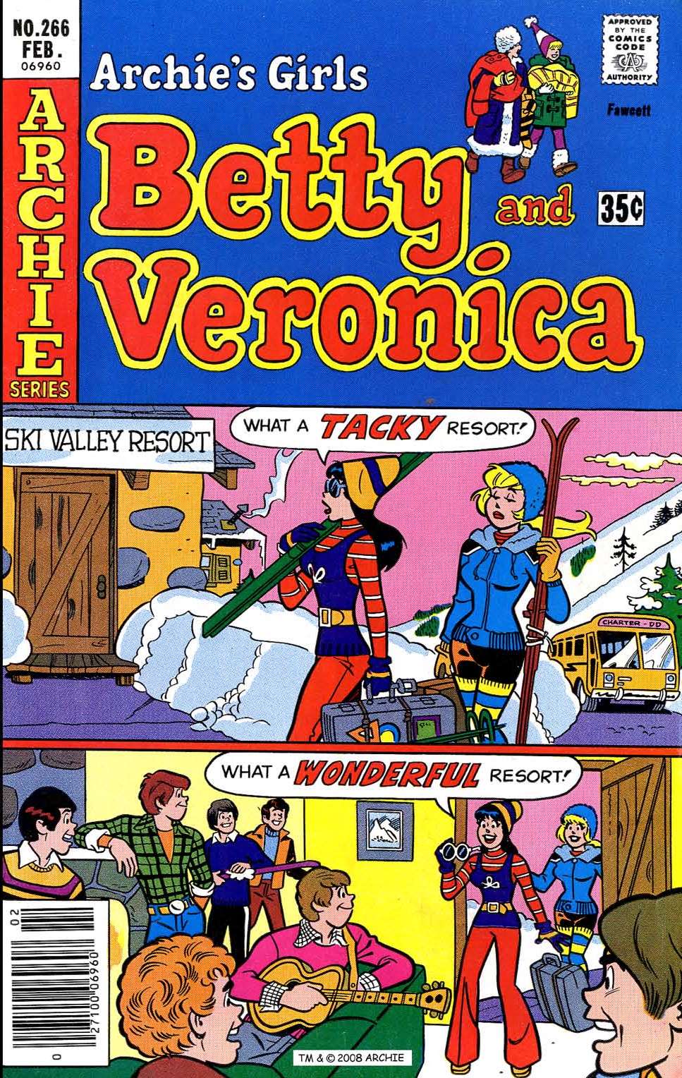 Read online Archie's Girls Betty and Veronica comic -  Issue #266 - 1