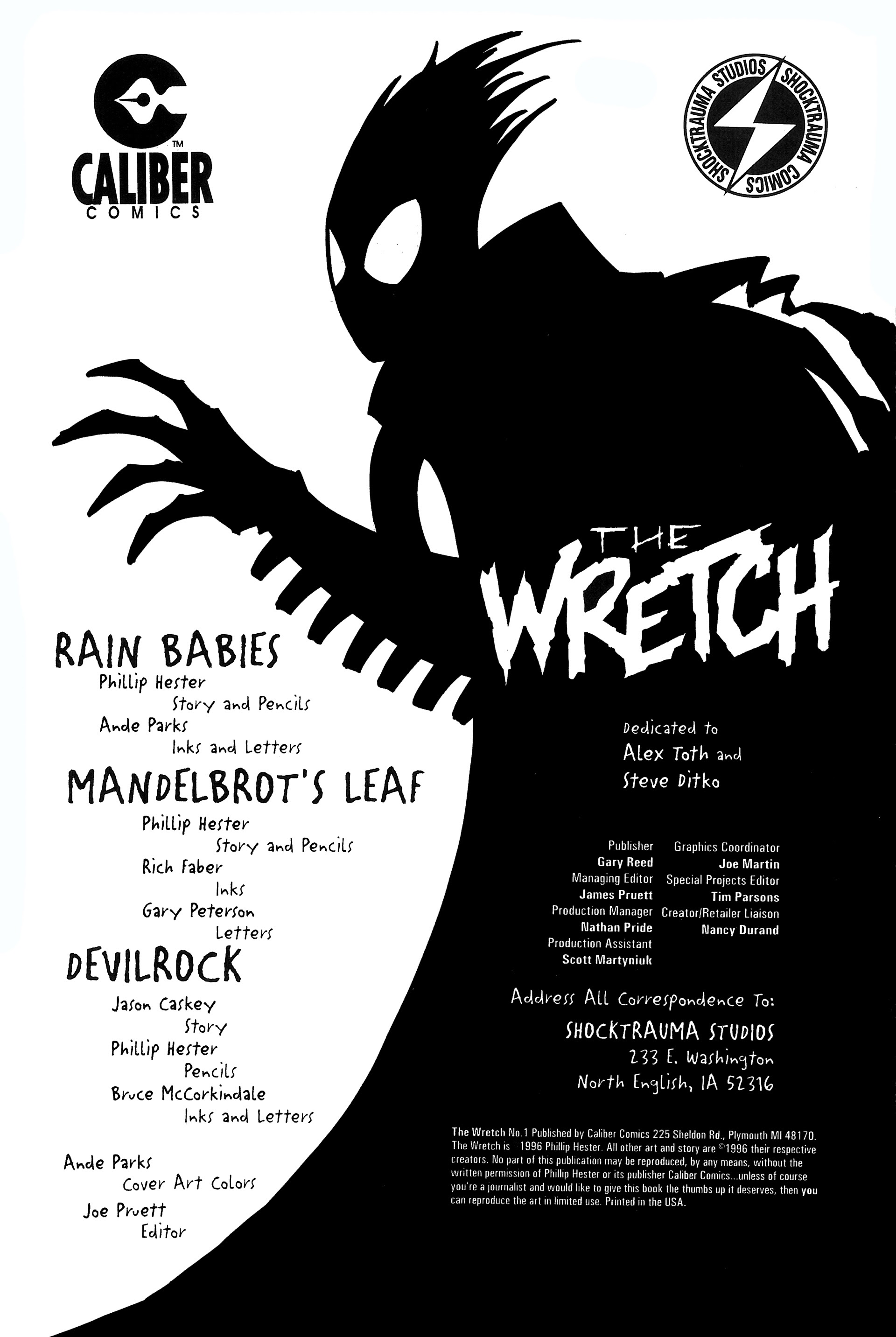 Read online Wretch (1996) comic -  Issue #1 - 2