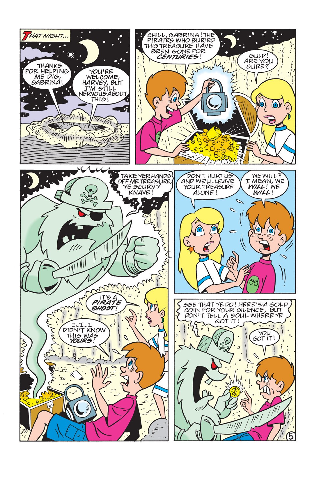 Read online Sabrina the Teenage Witch (2000) comic -  Issue #34 - 23