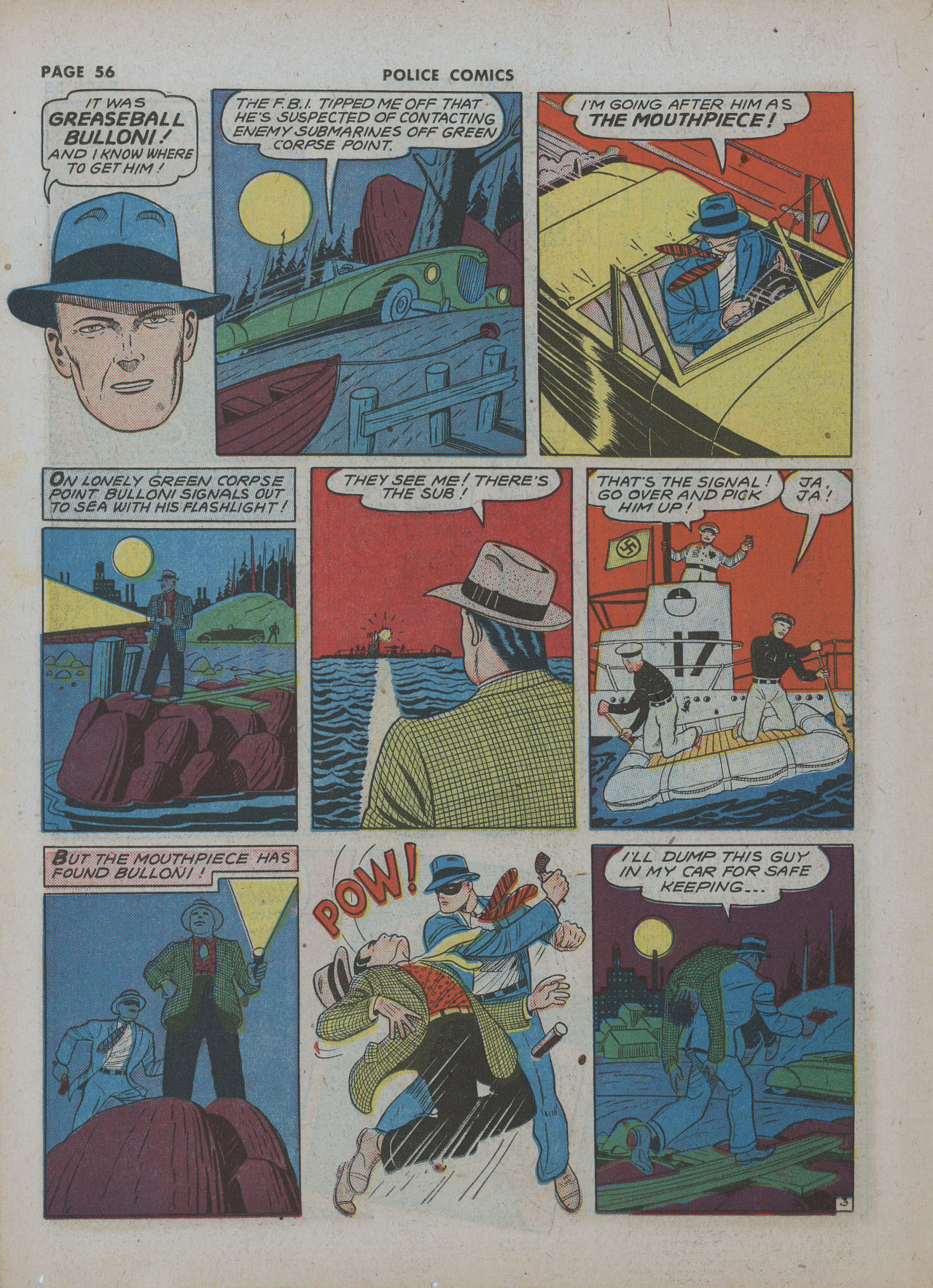 Read online Police Comics comic -  Issue #11 - 58