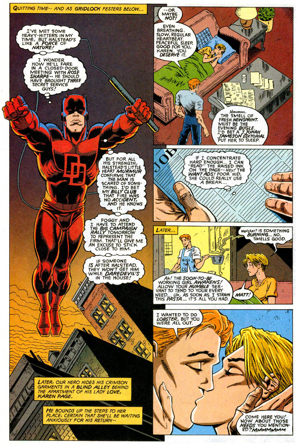 Read online Over the Edge comic -  Issue #10 - 9