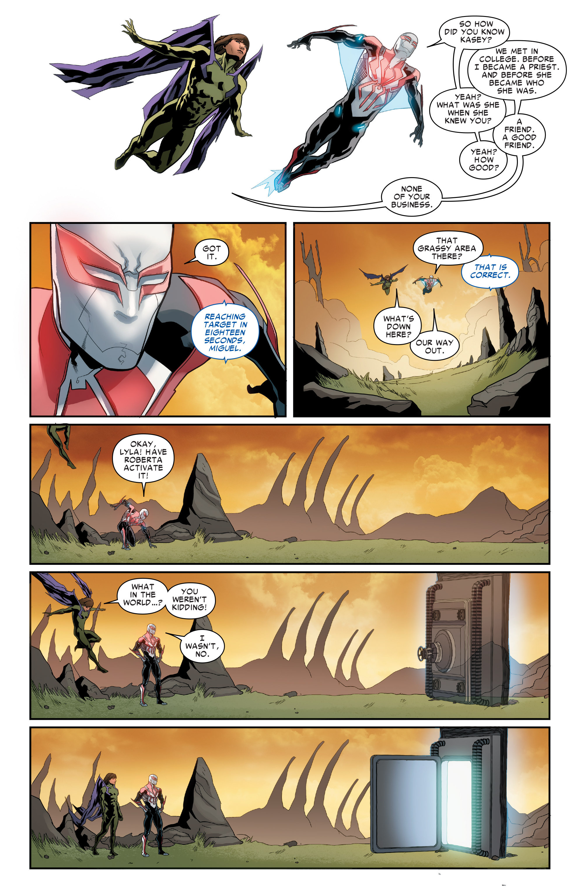 Read online Spider-Man 2099 (2015) comic -  Issue #12 - 17