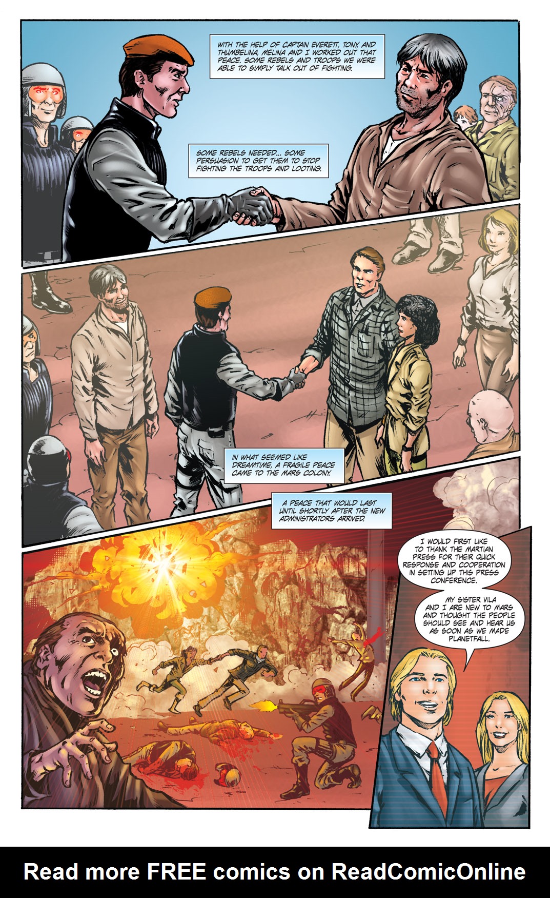 Read online Total Recall comic -  Issue #1 - 19