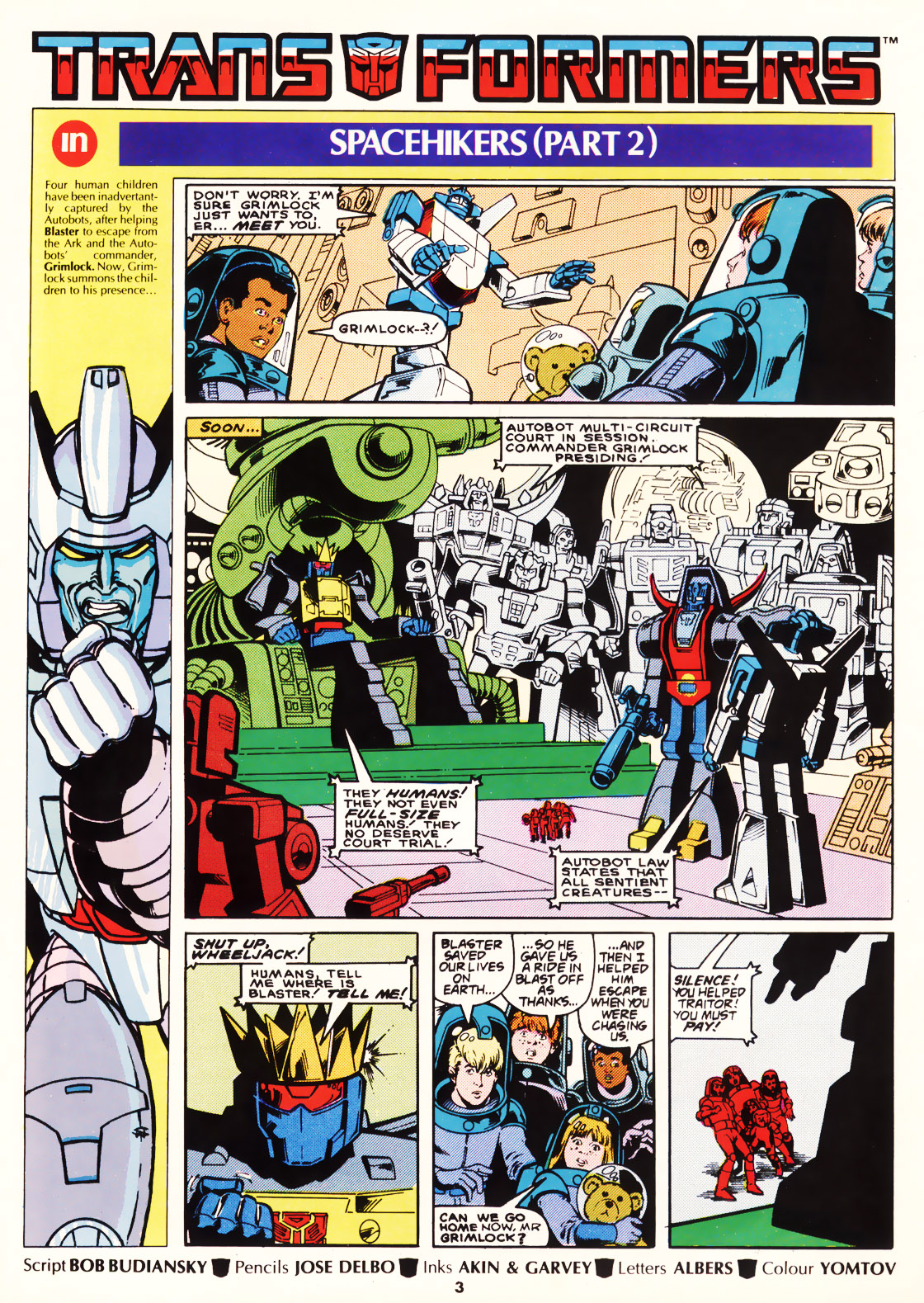Read online The Transformers (UK) comic -  Issue #144 - 3