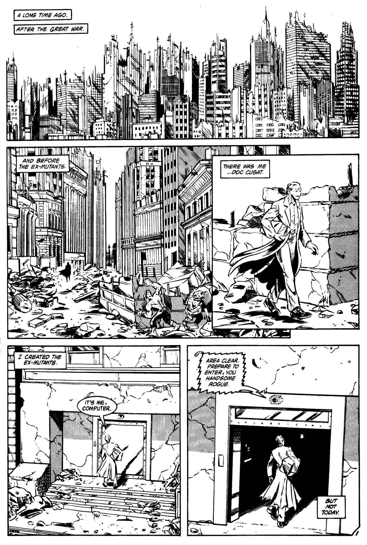 Read online Solo Ex-Mutants comic -  Issue #4 - 3