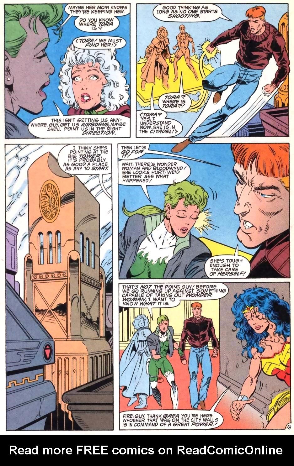 Read online Justice League America comic -  Issue #84 - 19