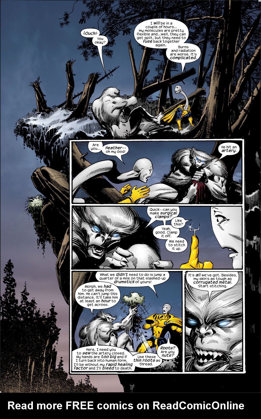 Read online Exiles (2001) comic -  Issue #33 - 13