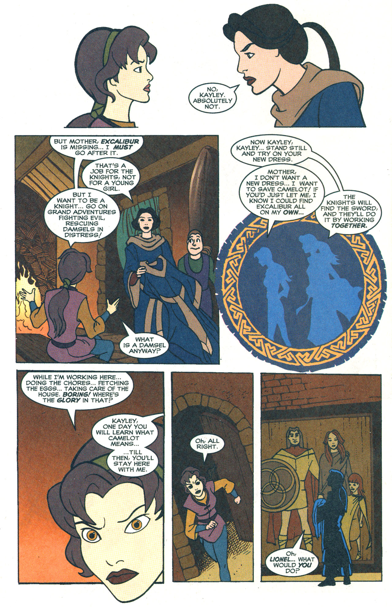 Read online Quest For Camelot comic -  Issue # Full - 11