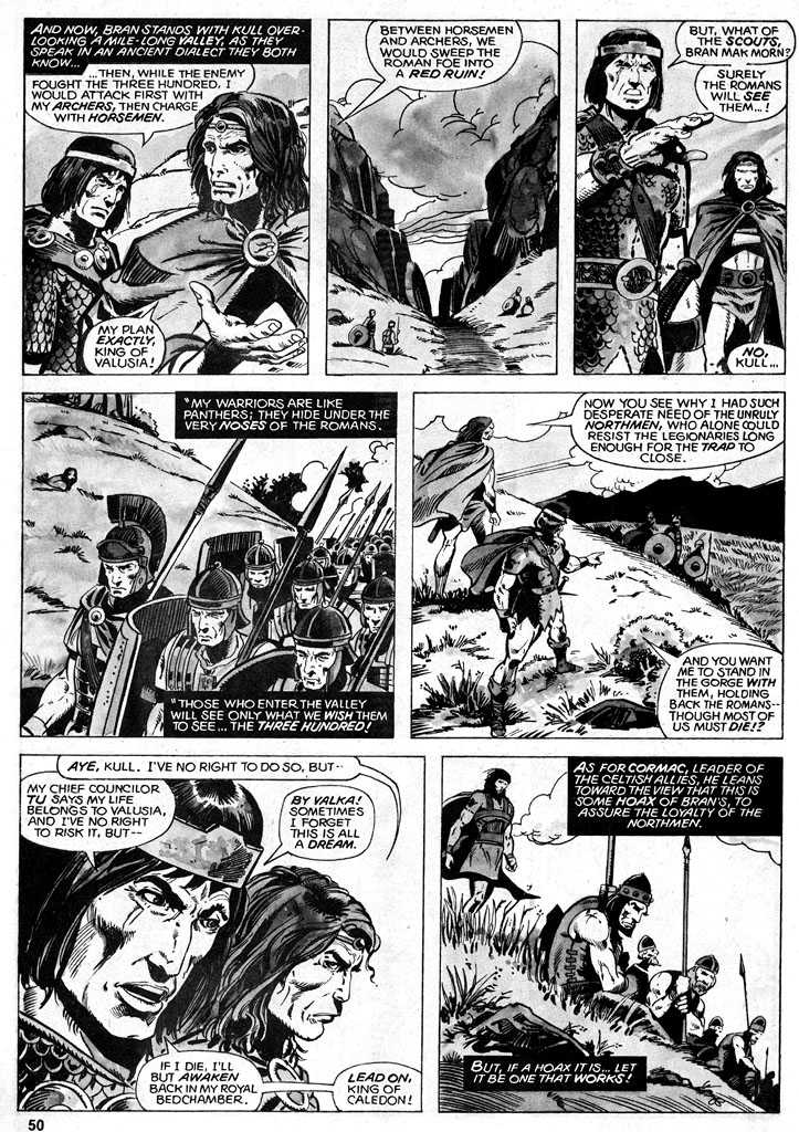 Read online The Savage Sword Of Conan comic -  Issue #43 - 49
