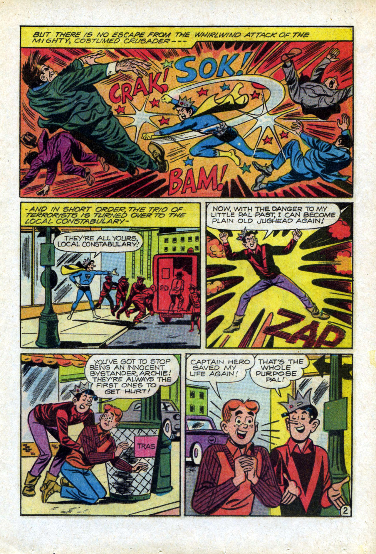 Read online Jughead As Captain Hero comic -  Issue #3 - 21