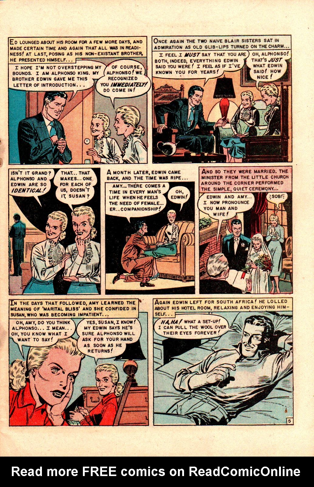 Read online The Vault of Horror (1950) comic -  Issue #30 - 8