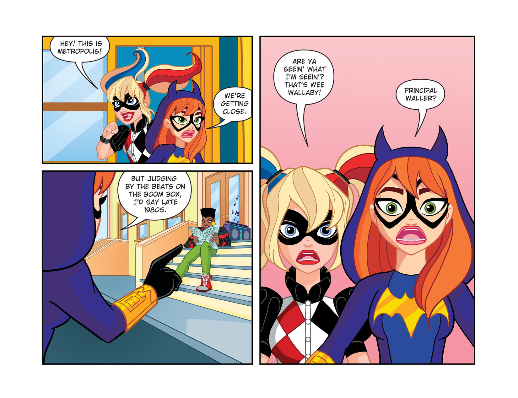 Read online DC Super Hero Girls: Past Times at Super Hero High comic -  Issue #8 - 18