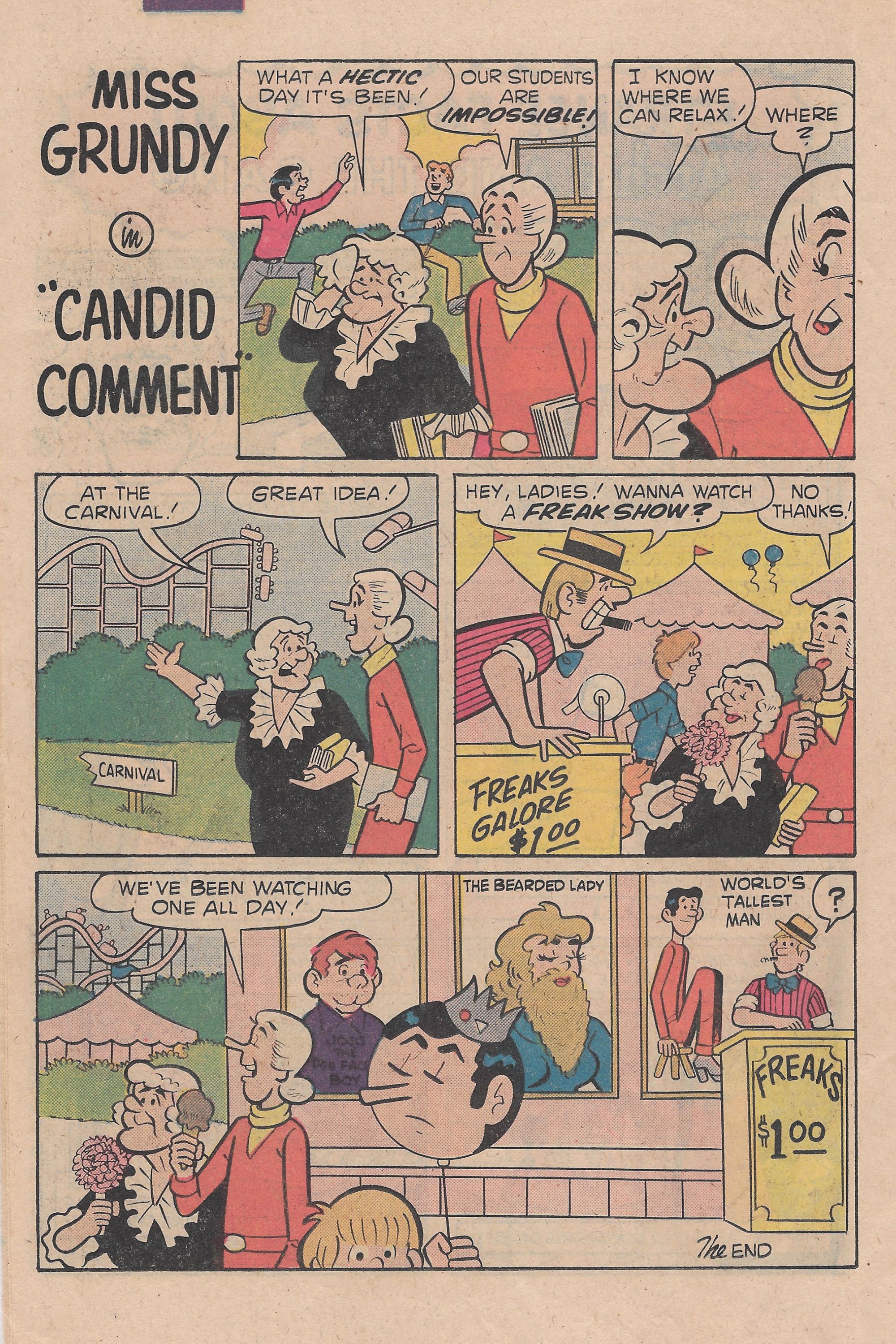 Read online Archie's Joke Book Magazine comic -  Issue #277 - 14