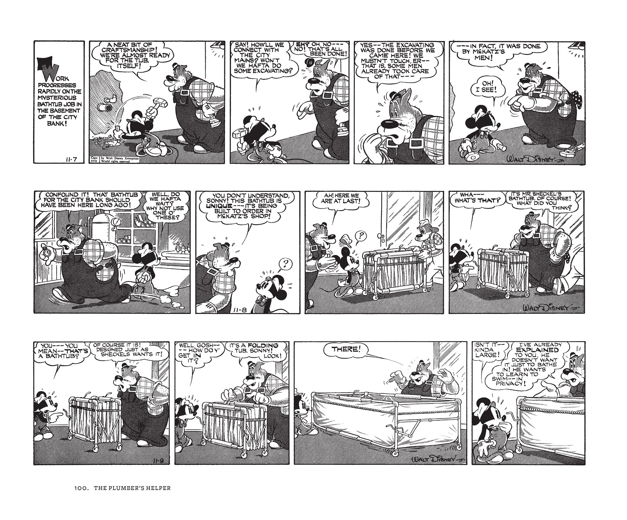 Read online Walt Disney's Mickey Mouse by Floyd Gottfredson comic -  Issue # TPB 5 (Part 1) - 100