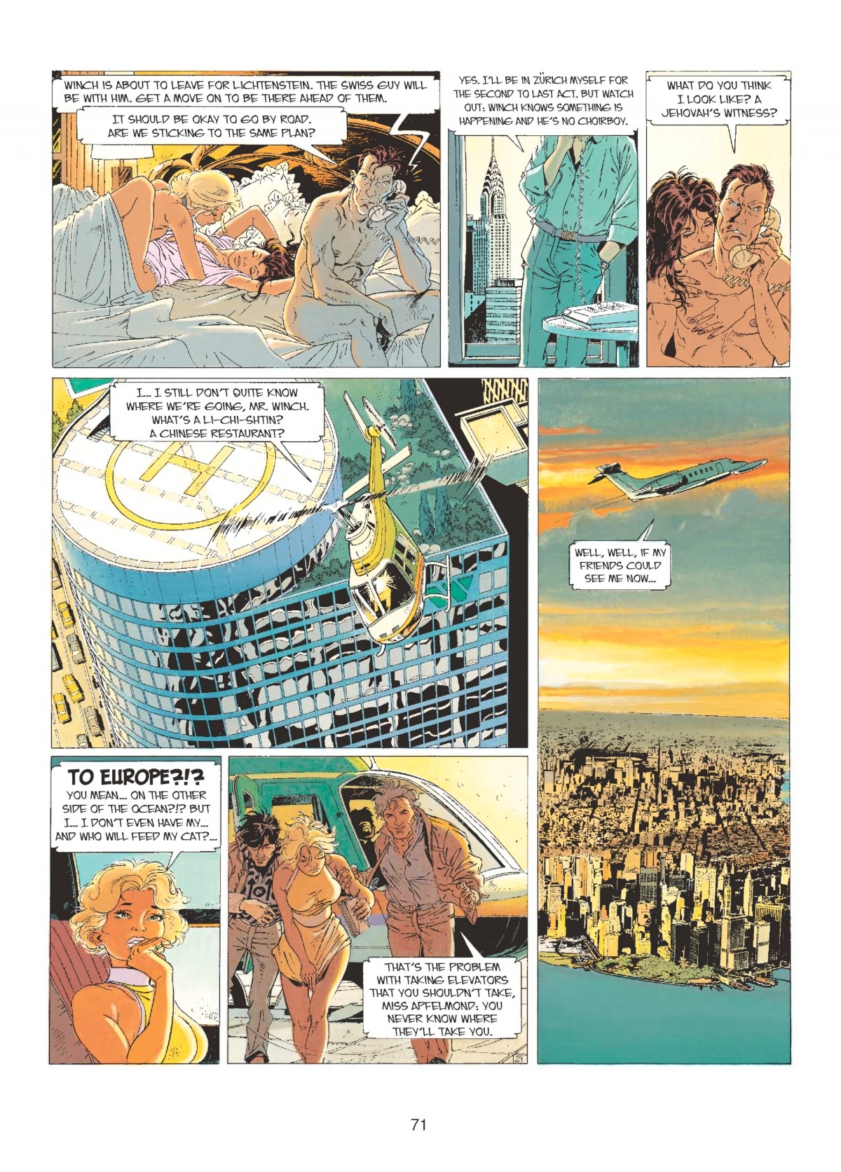 Read online Largo Winch comic -  Issue # TPB 1 - 71