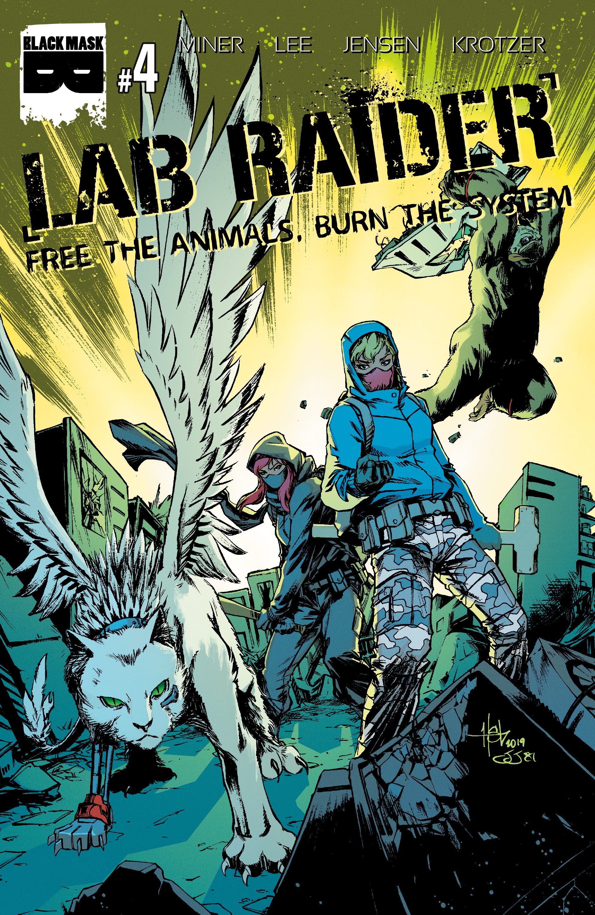Read online Lab Raider comic -  Issue #4 - 1