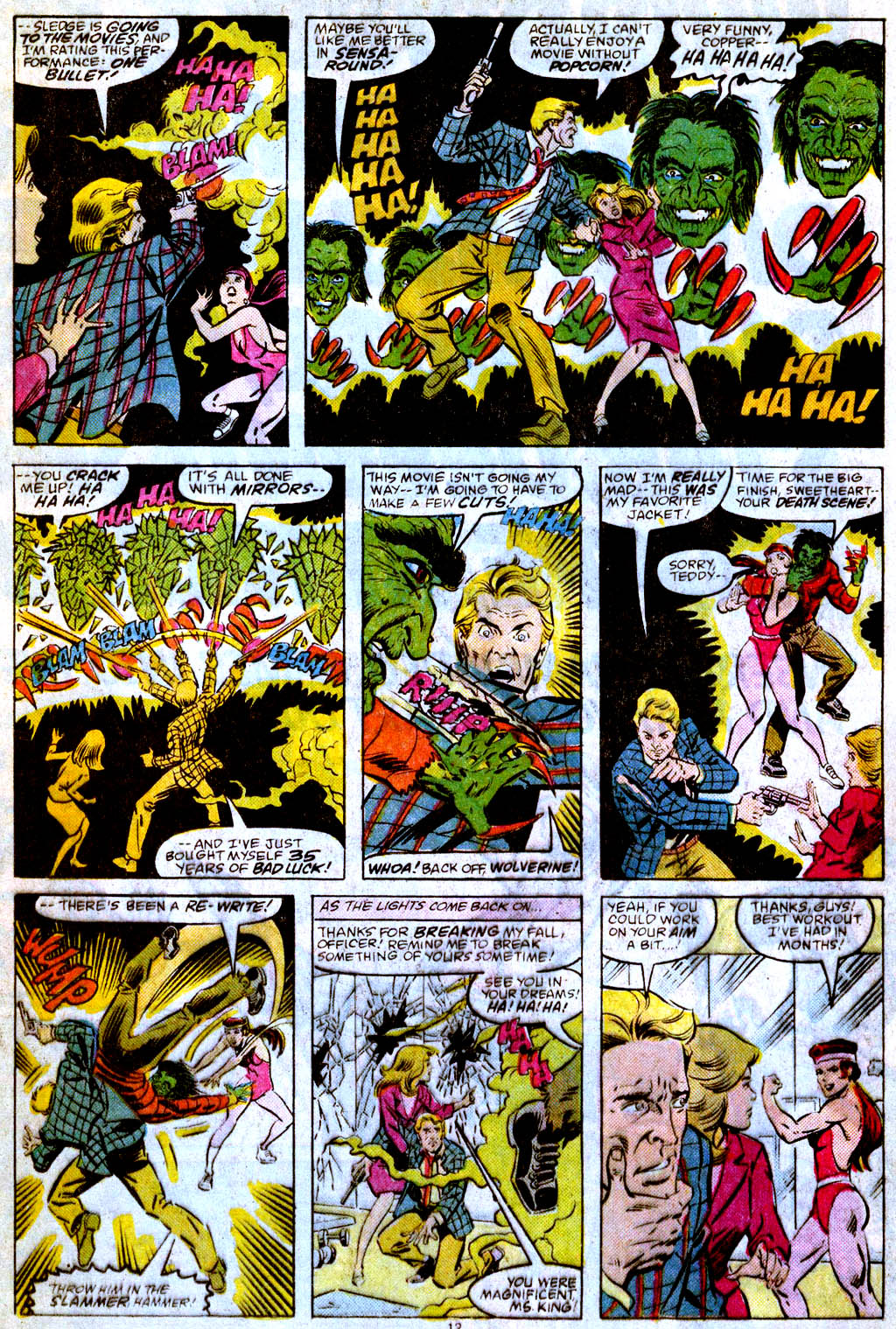 Read online Sledge Hammer! comic -  Issue #1 - 13