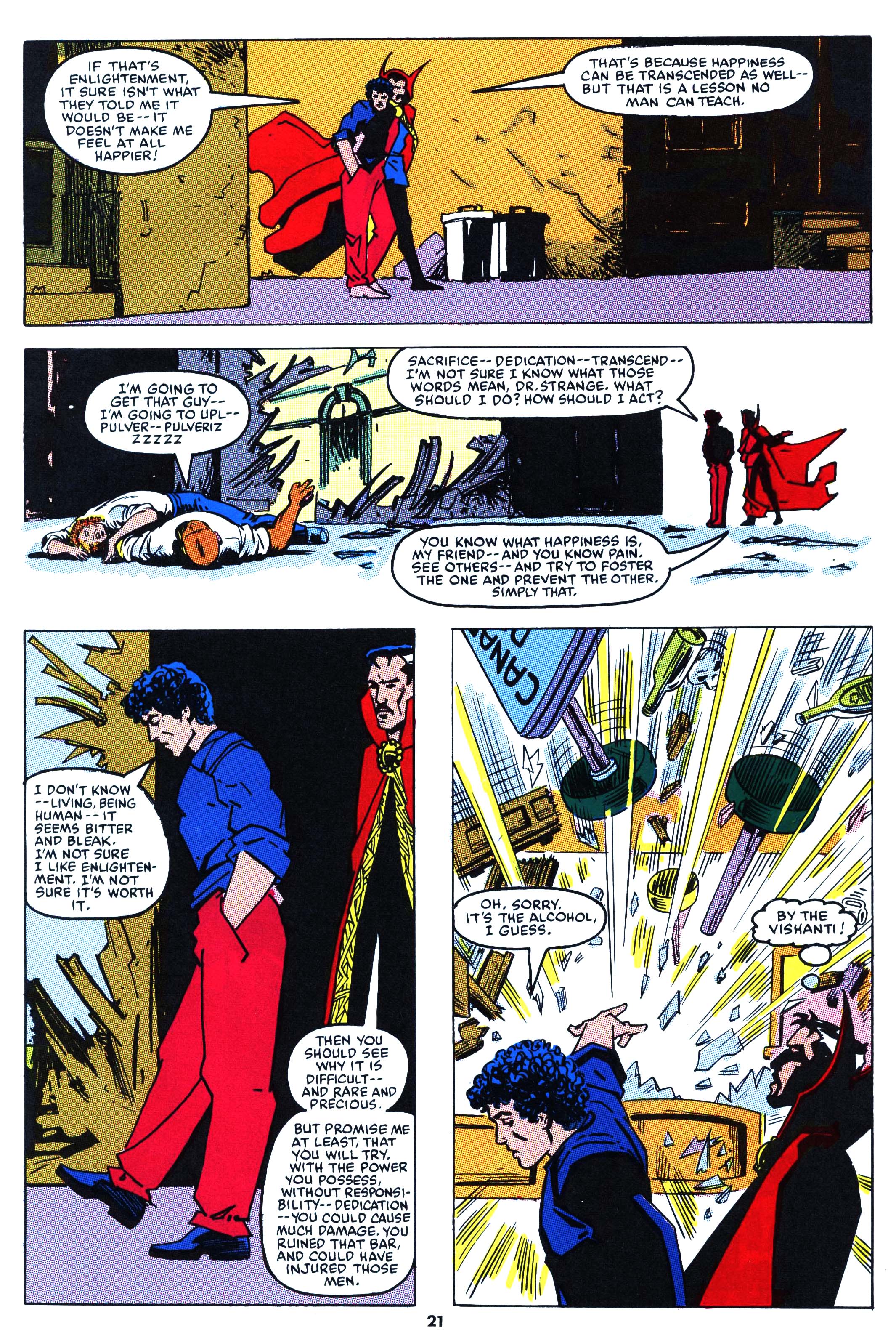 Read online Secret Wars (1985) comic -  Issue #62 - 21