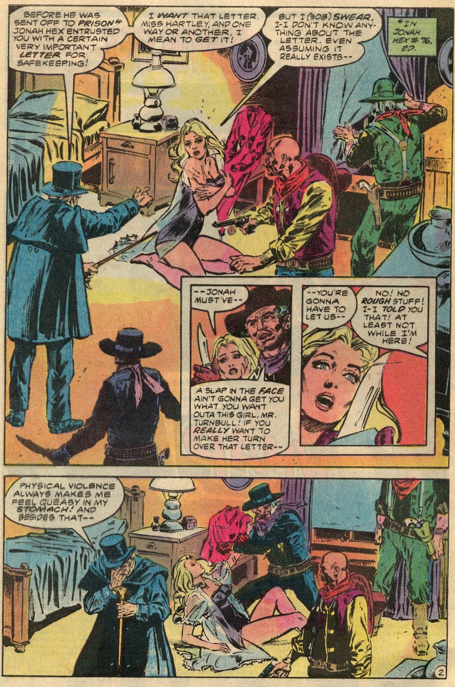 Read online Jonah Hex (1977) comic -  Issue #78 - 3