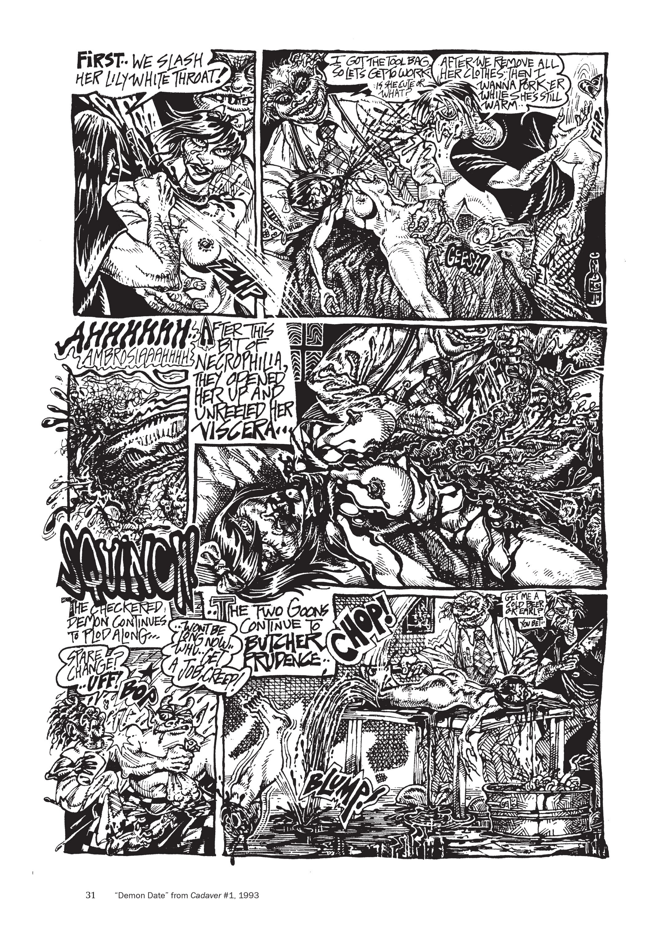 Read online The Mythology of S. Clay Wilson comic -  Issue # Belgian Lace from Hell (Part 1) - 33