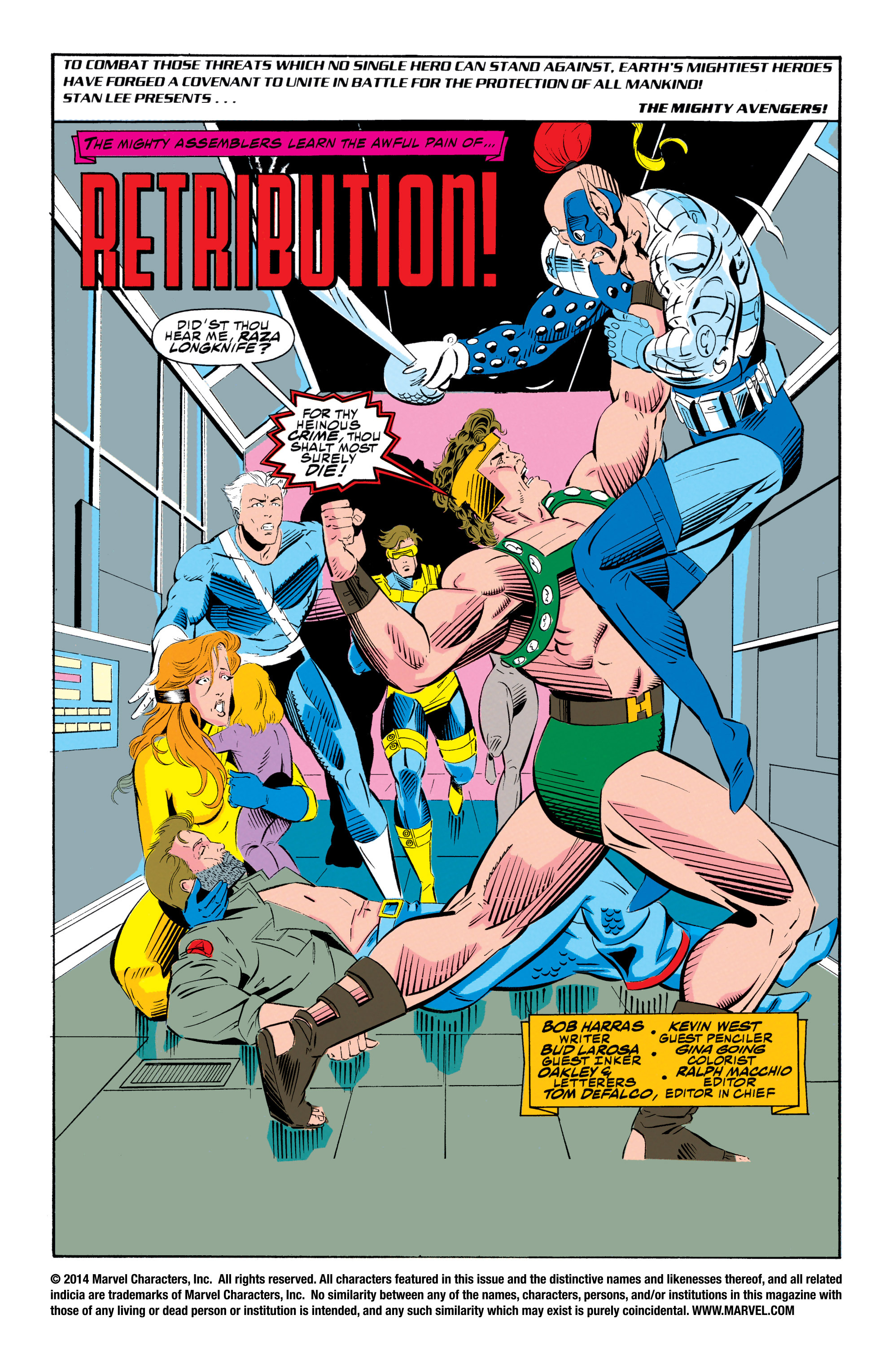 Read online The Avengers (1963) comic -  Issue #351 - 2