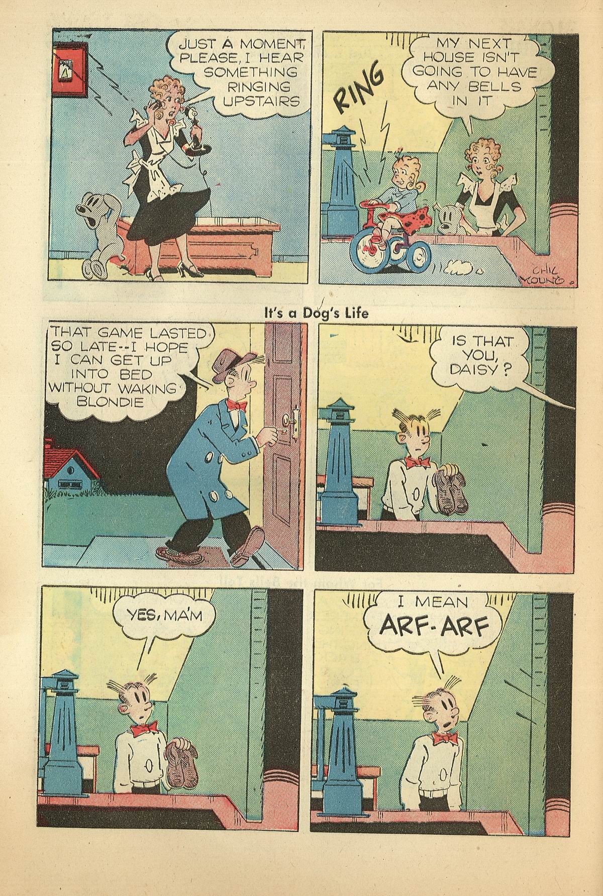 Read online Blondie Comics (1947) comic -  Issue #14 - 32
