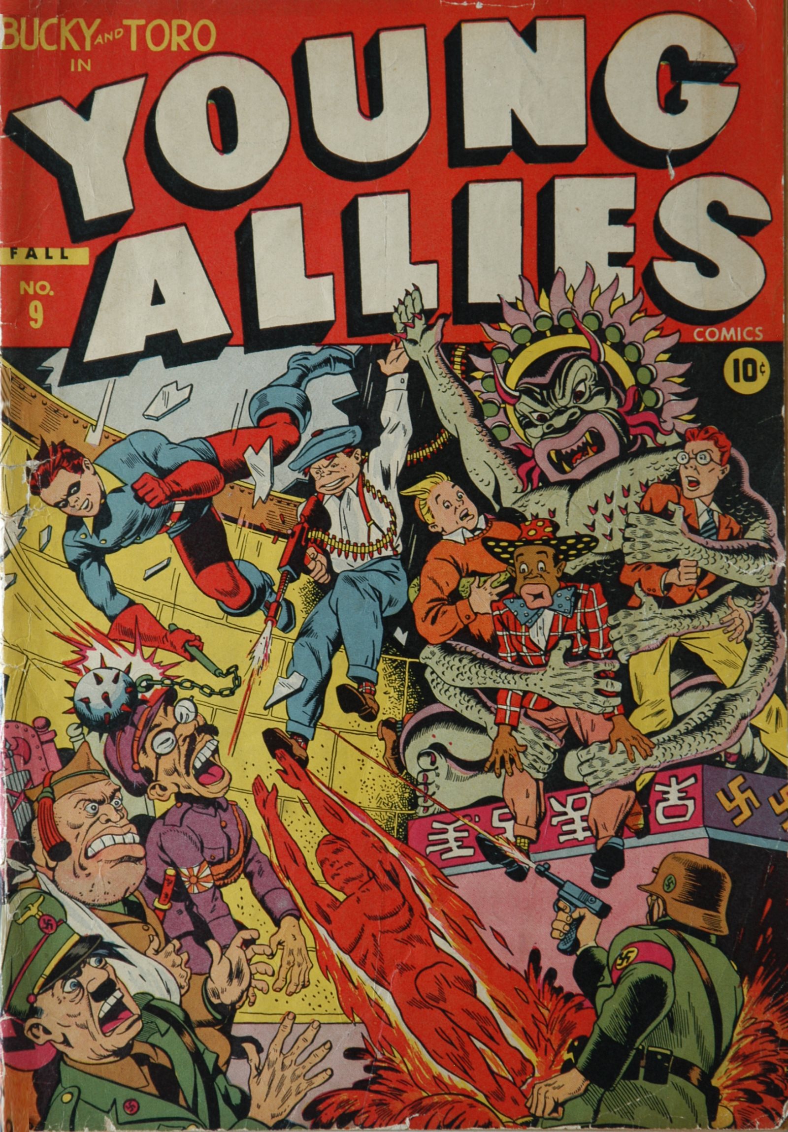 Read online Young Allies Comics comic -  Issue #9 - 1
