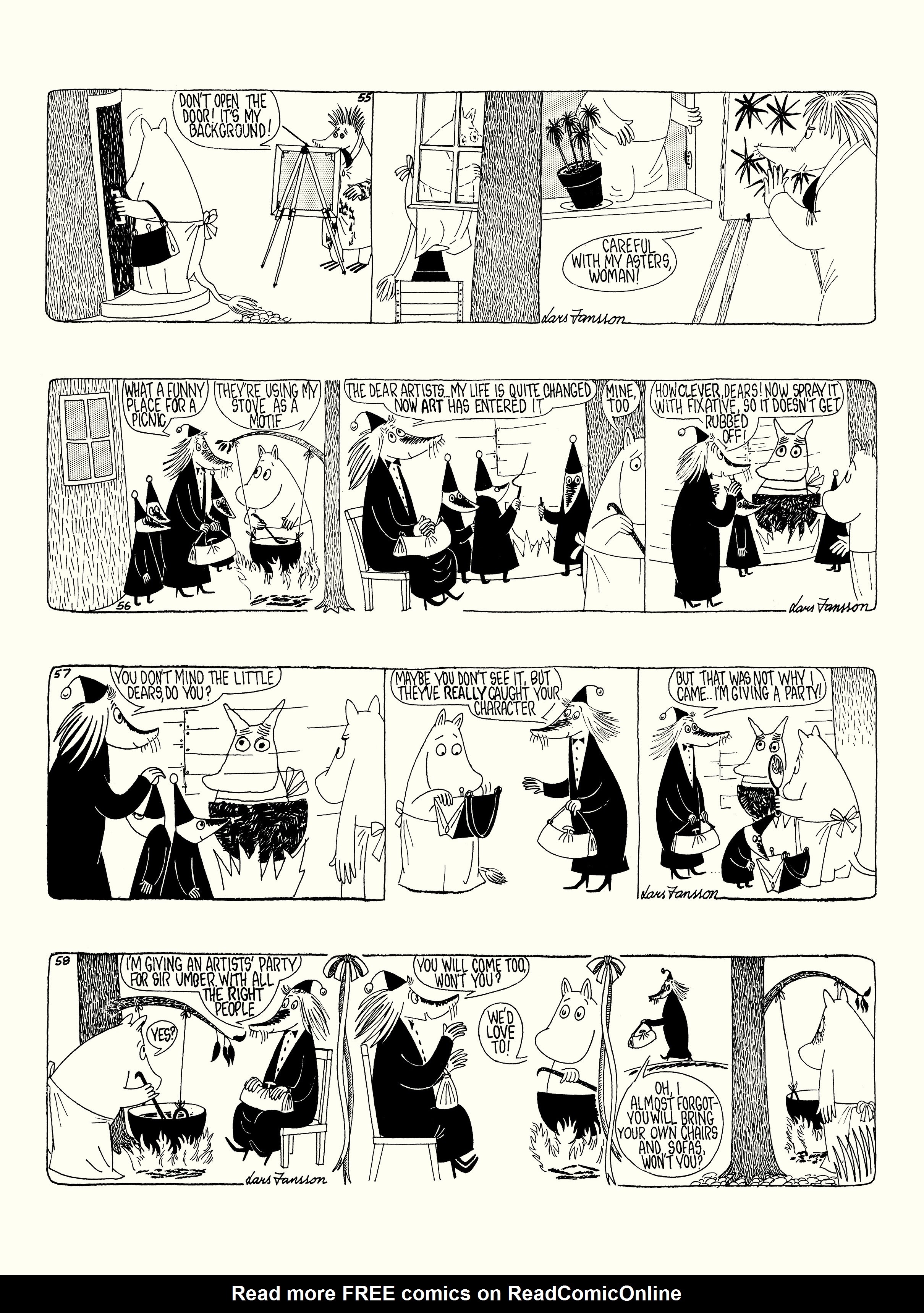 Read online Moomin: The Complete Lars Jansson Comic Strip comic -  Issue # TPB 8 - 41