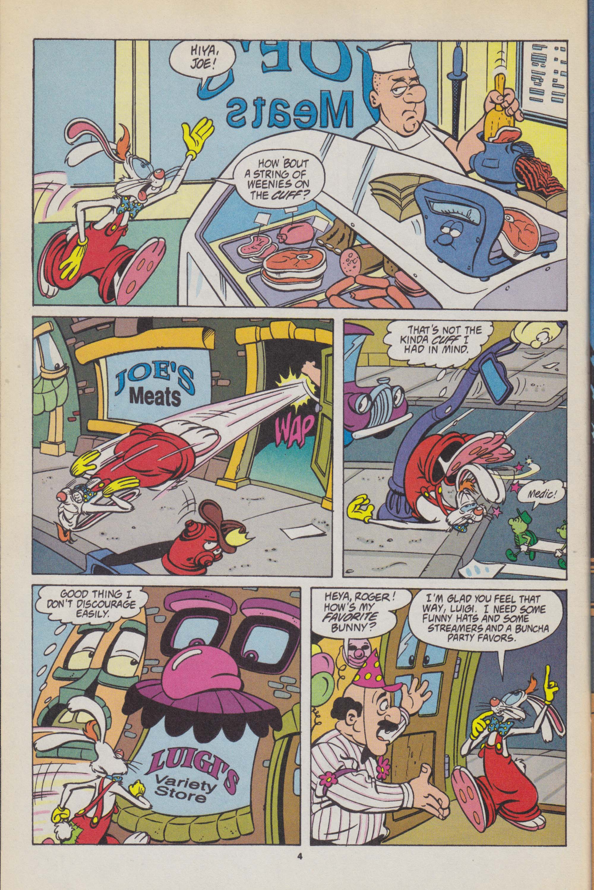 Read online Roger Rabbit's Toontown comic -  Issue #5 - 6