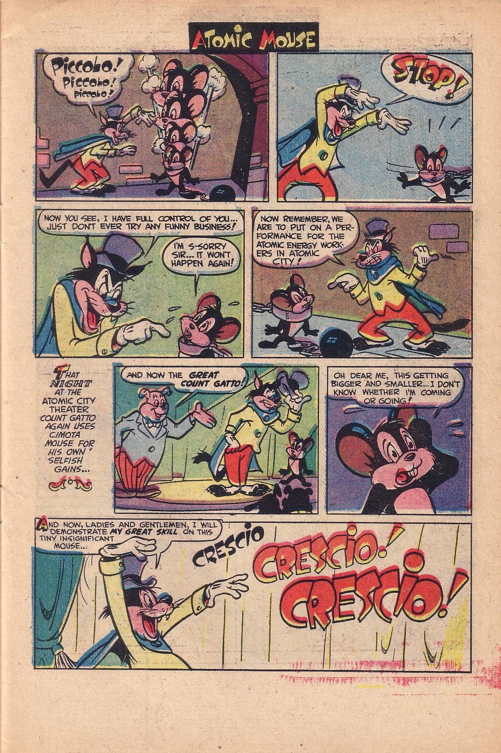 Read online Atomic Mouse comic -  Issue #1 - 6