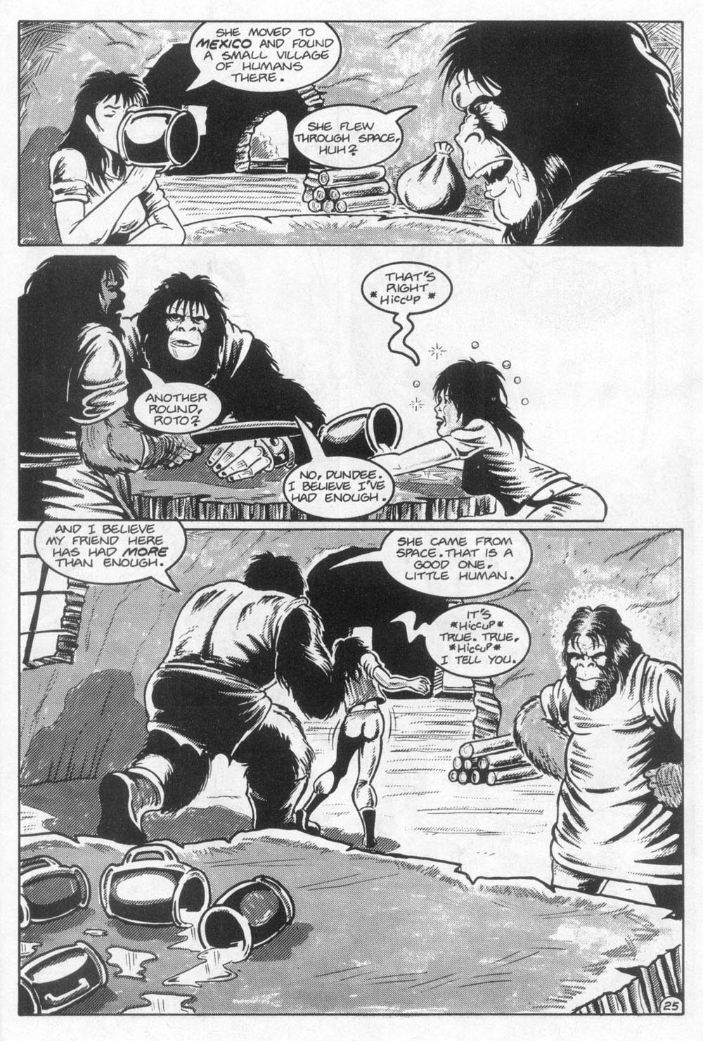 Read online Planet of the Apes (1990) comic -  Issue #23 - 27