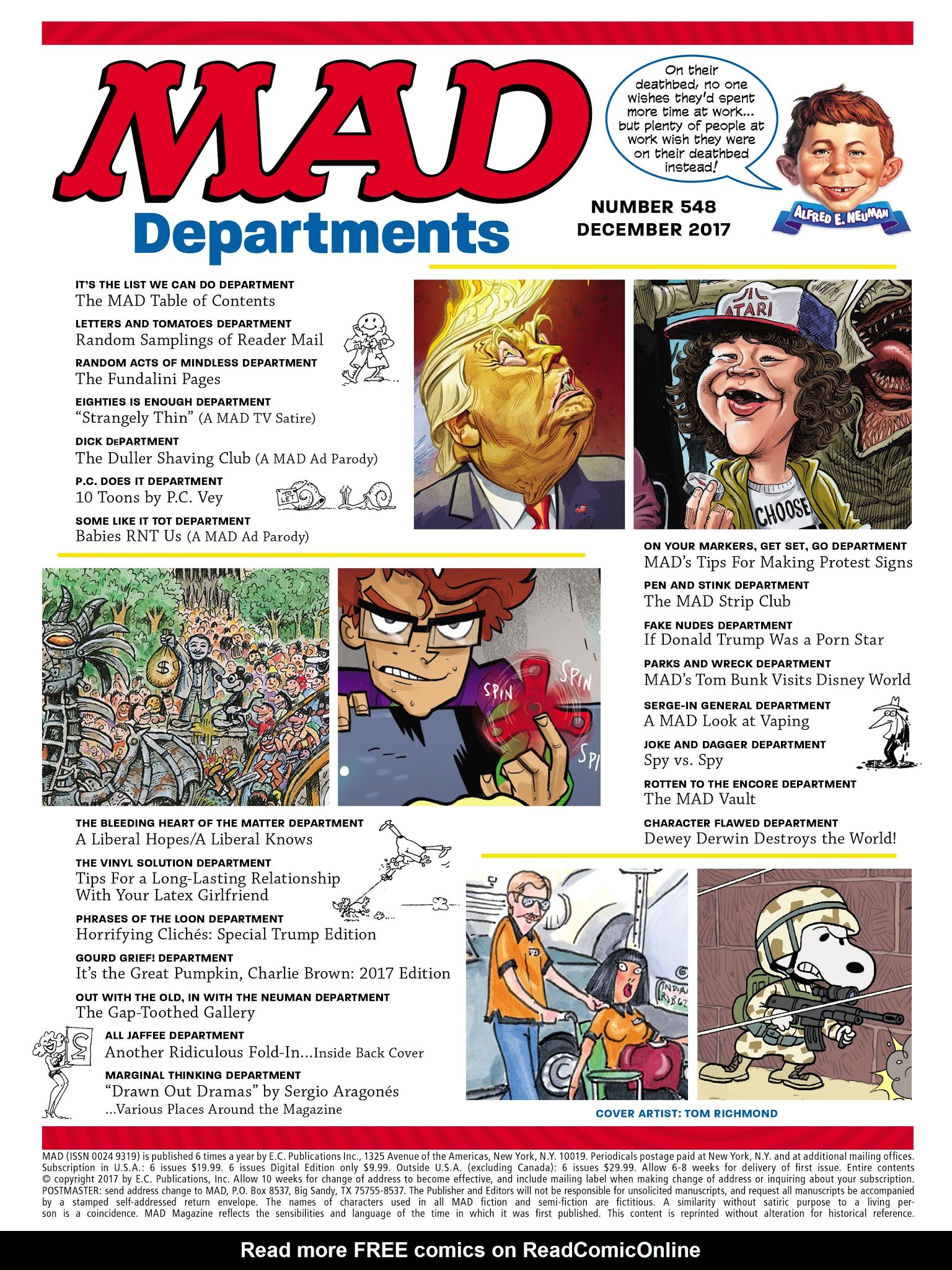 Read online MAD comic -  Issue #548 - 3