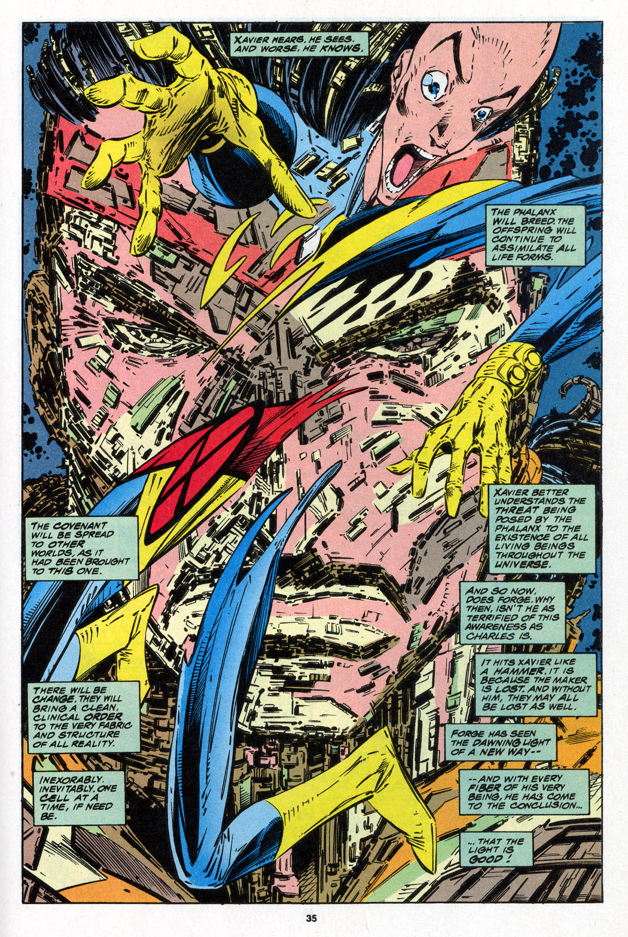 Read online X-Force (1991) comic -  Issue #38 - 35