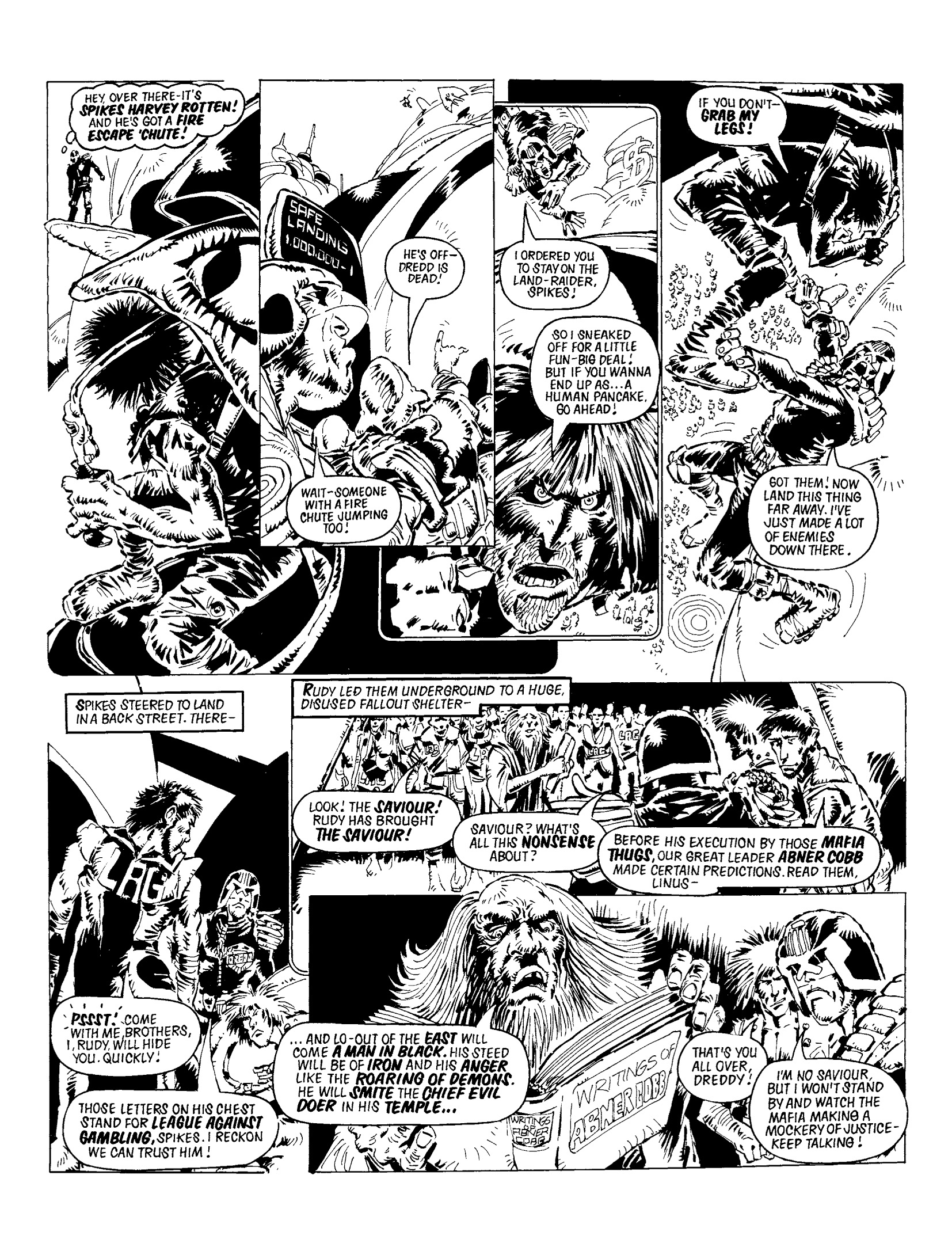 Read online Judge Dredd: The Cursed Earth Uncensored comic -  Issue # TPB - 132