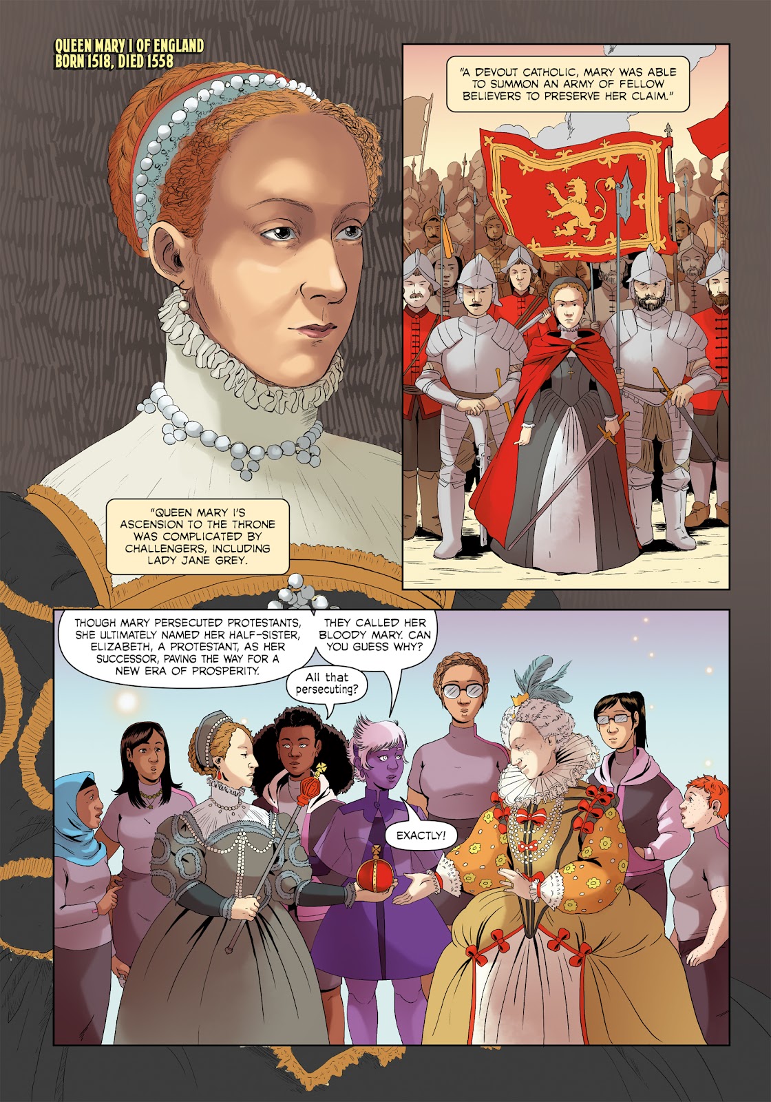 Amazons, Abolitionists, and Activists: A Graphic History of Women's Fight for Their Rights issue TPB (Part 1) - Page 54