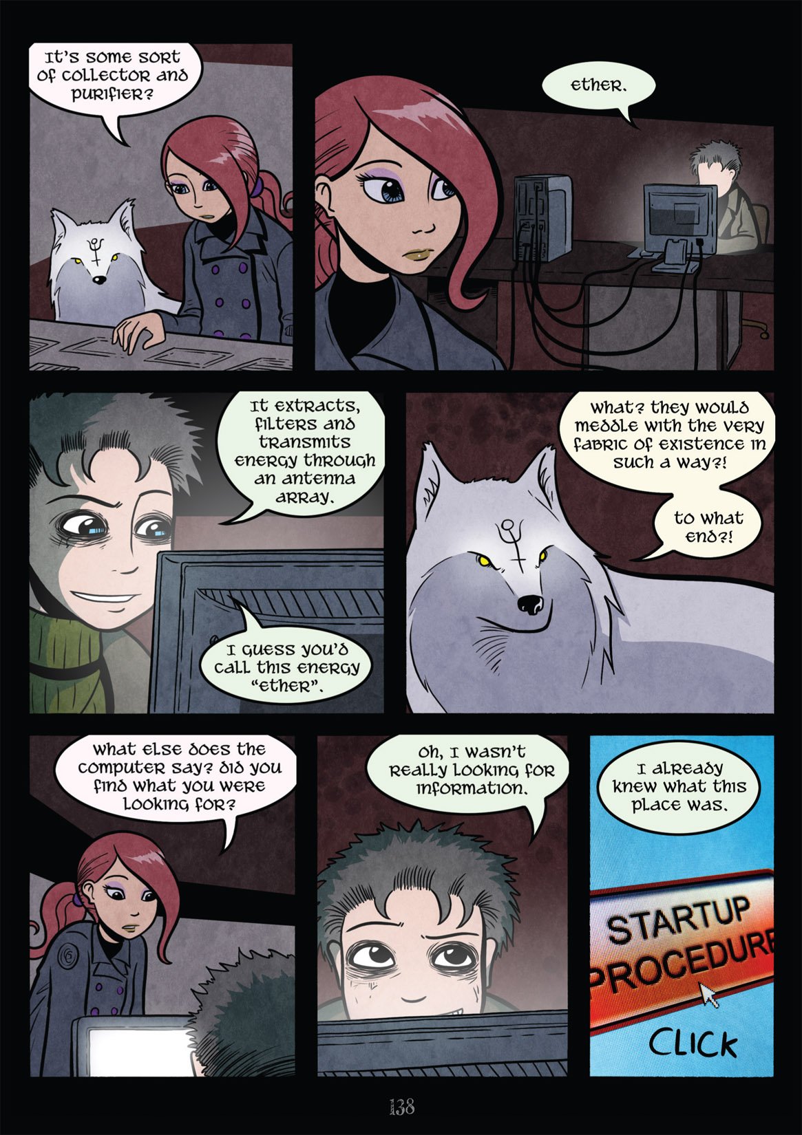 Read online Gunnerkrigg Court comic -  Issue # TPB 3 (Part 2) - 44