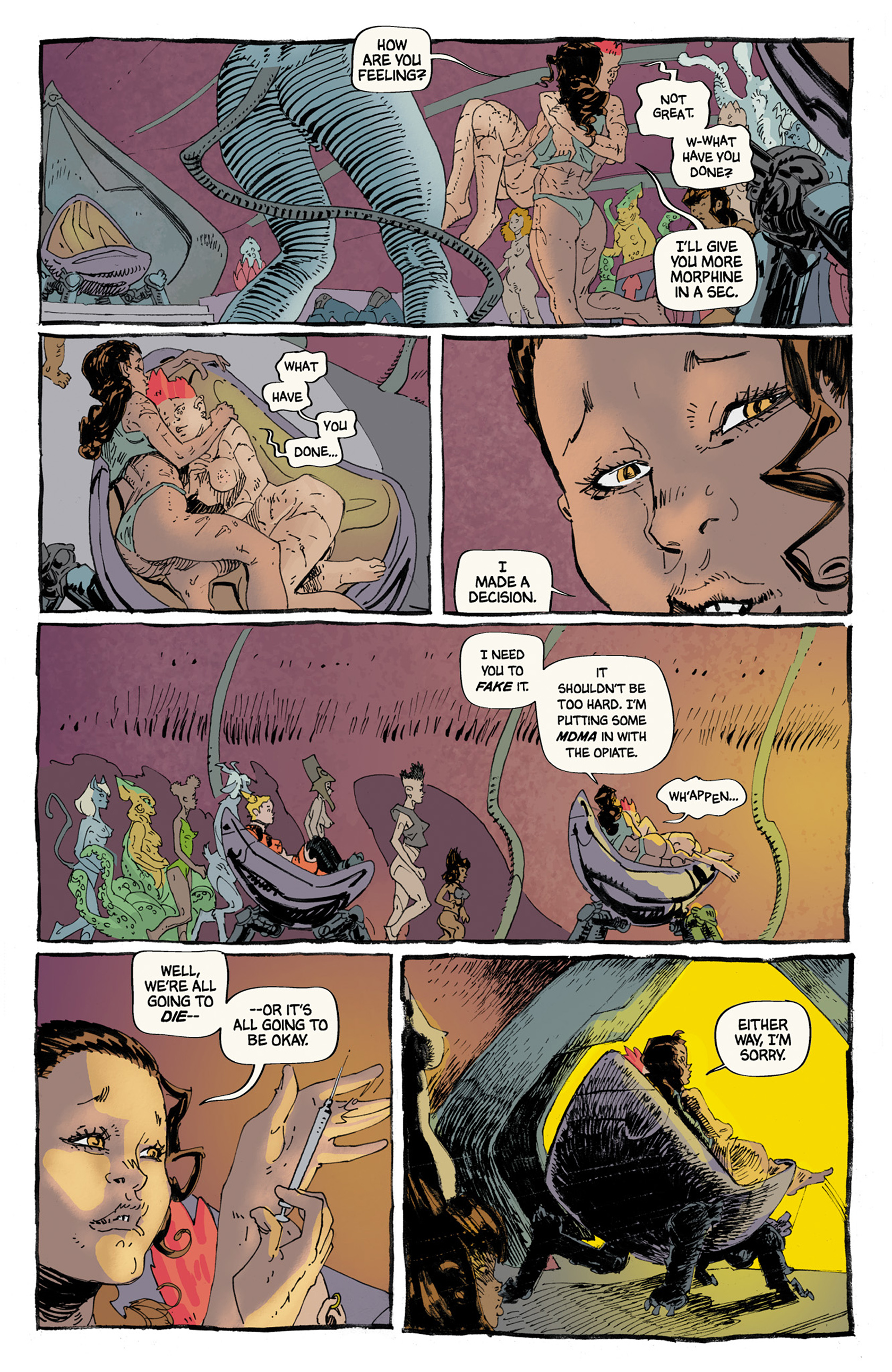 Read online Grindhouse: Drive In, Bleed Out comic -  Issue #8 - 17